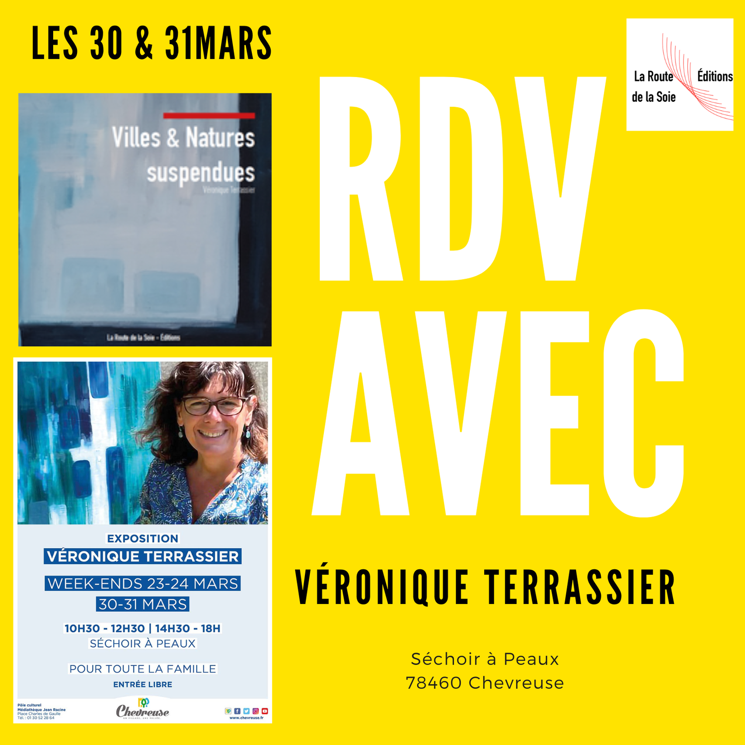 Rendez-vous avec Véronique Terrassier au Séchoir à Peaux