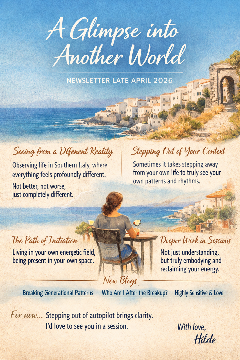 Newsletter late April 2026