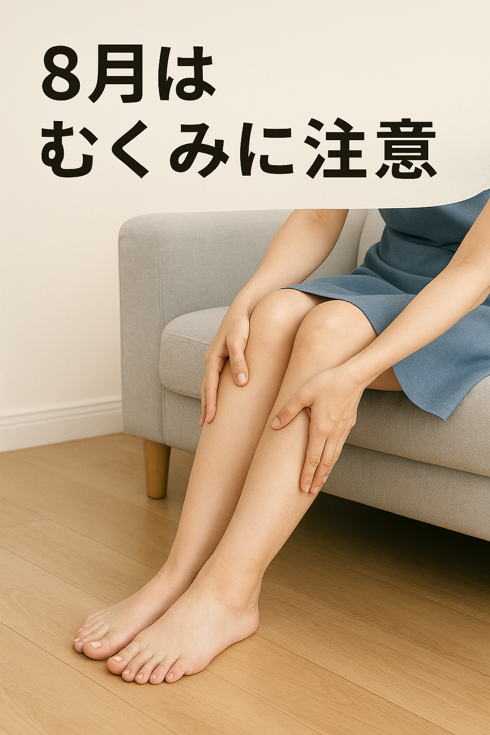 夏の「冷えむくみ」にご注意〜冷房で脚パンパンになる原因と対策〜