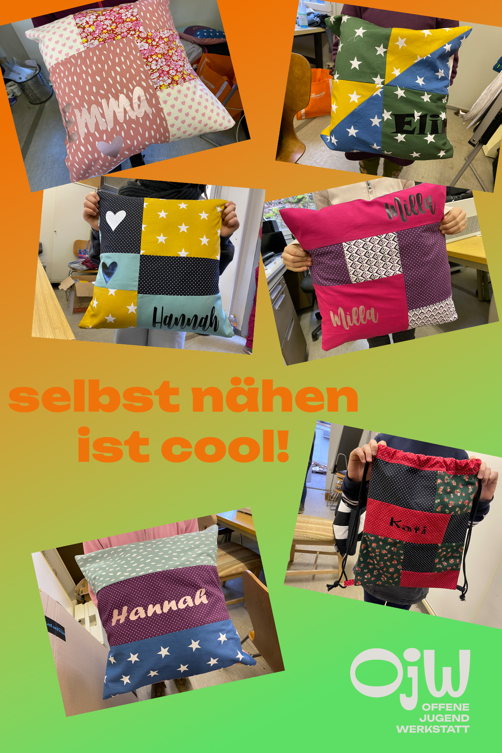 Nähkurse für Kinder