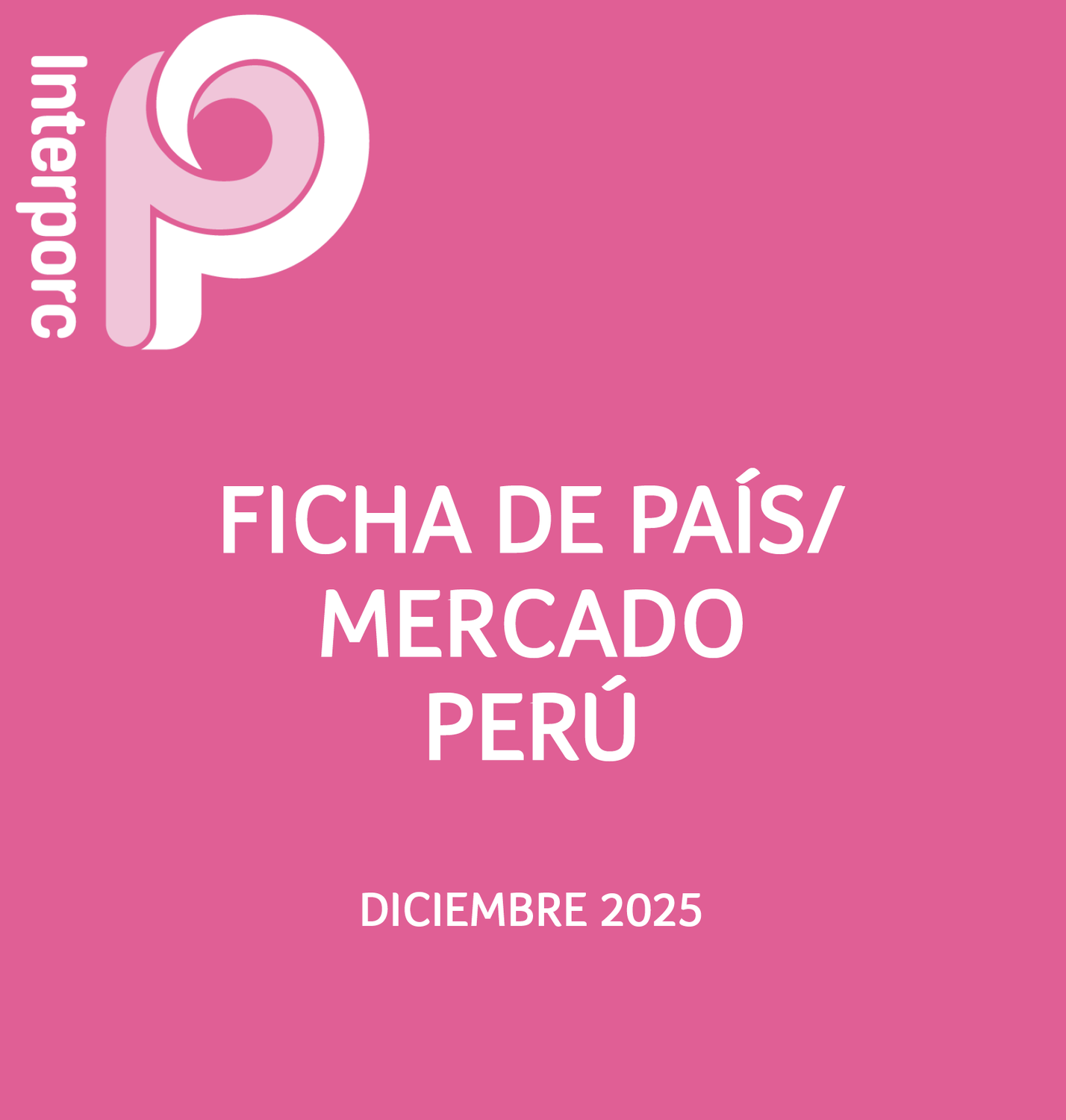 Ficha país/mercado PERÚ