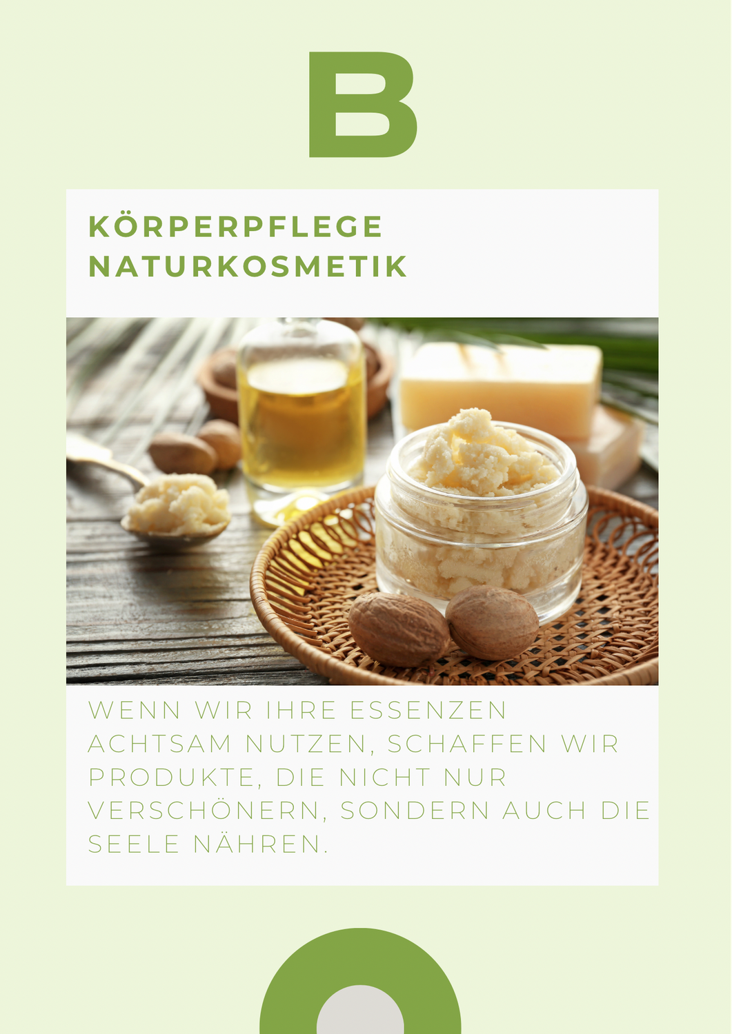 Neuer Kurs: Körperpflege Naturkosmetik