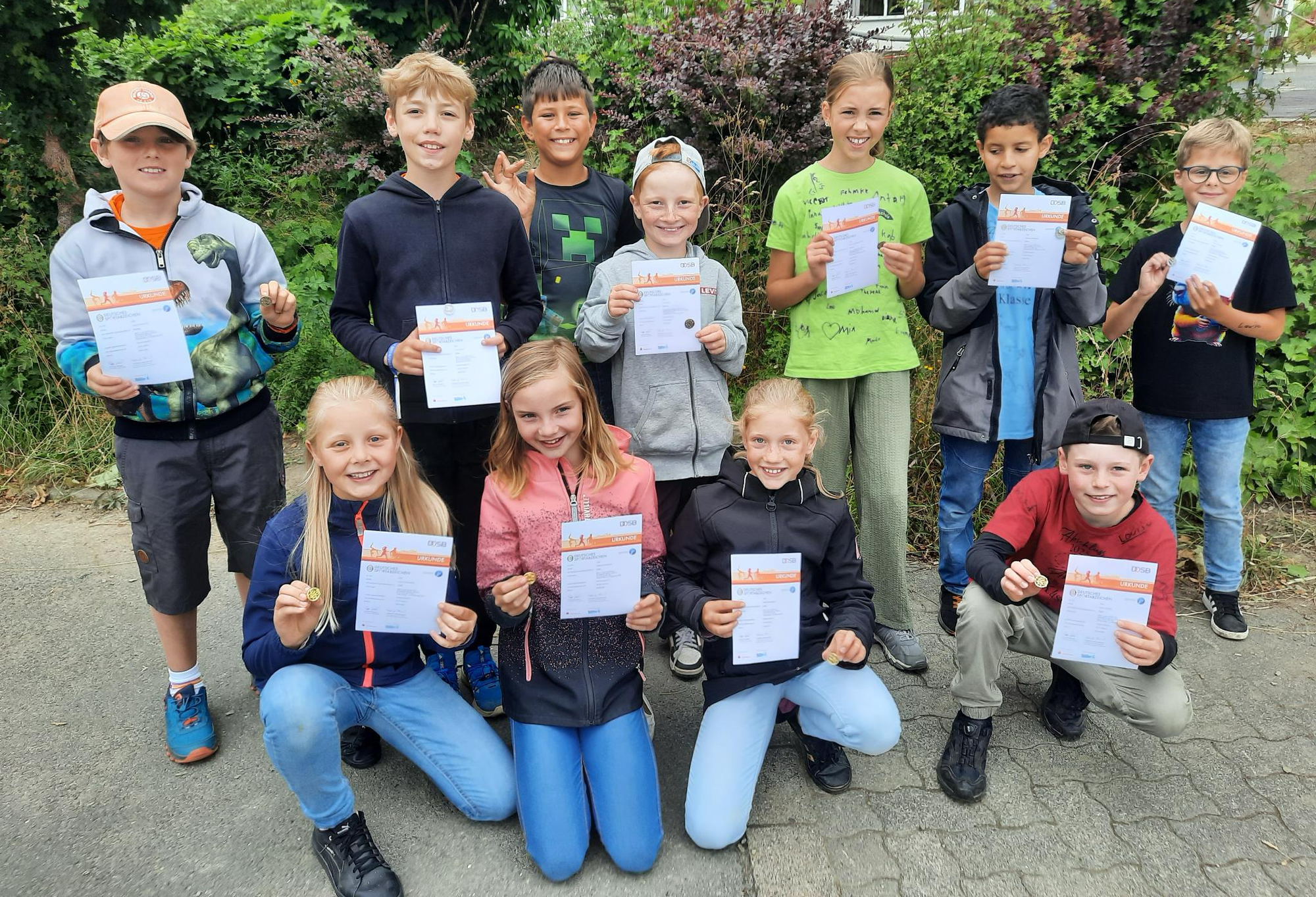 Sportabzeichenübergabe in Dotzlar