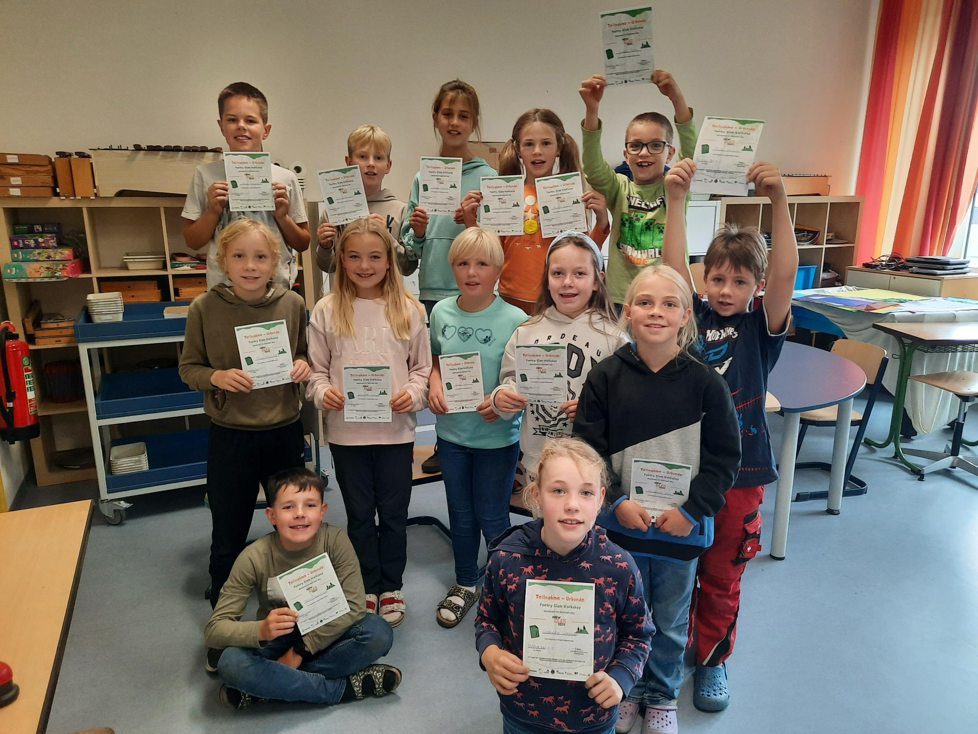 Teilnahme am Poetry-Slam in Dotzlar