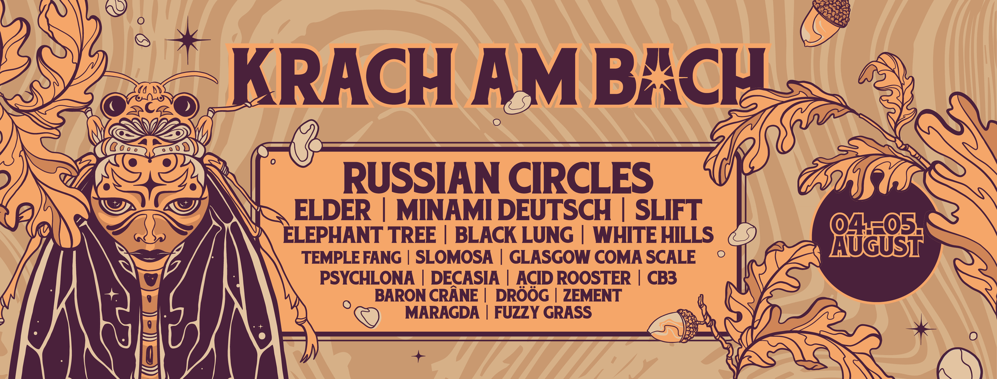 Krach am Bach´s line-up is complete