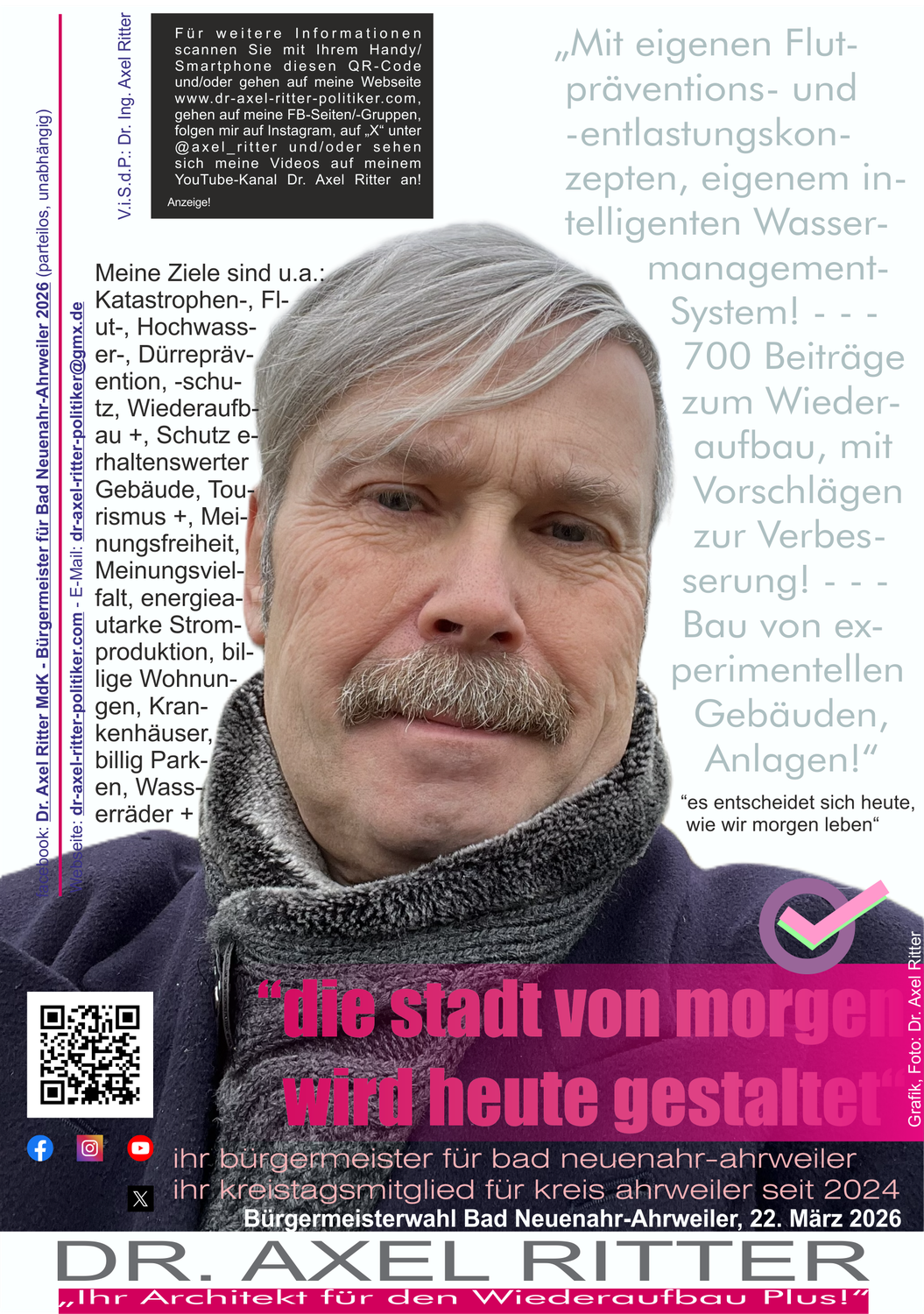 WAHL-ANZEIGE VON BÜRGERMEISTER-KANDIDAT DR. AXEL RITTER MDK FÜR BAD NEUENAHR-AHRWEILER 2026 (PARTEILOS, UNABHÄNGIG) - ANZEIGE 02