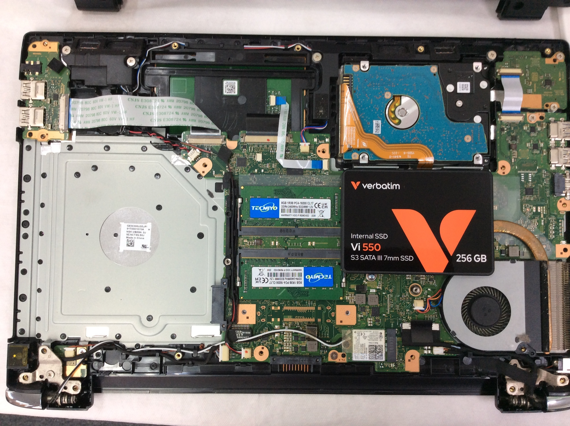 Dynabook T55/GBS【SSD換装】【Windows11クリーンインストール】
