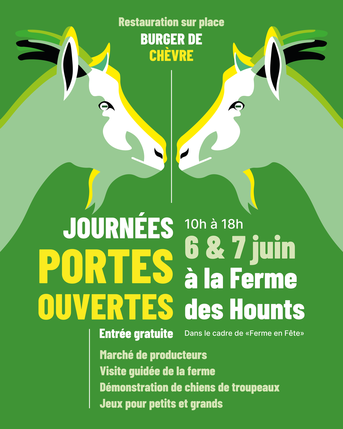 La ferme des Hounts ouvre ses portes