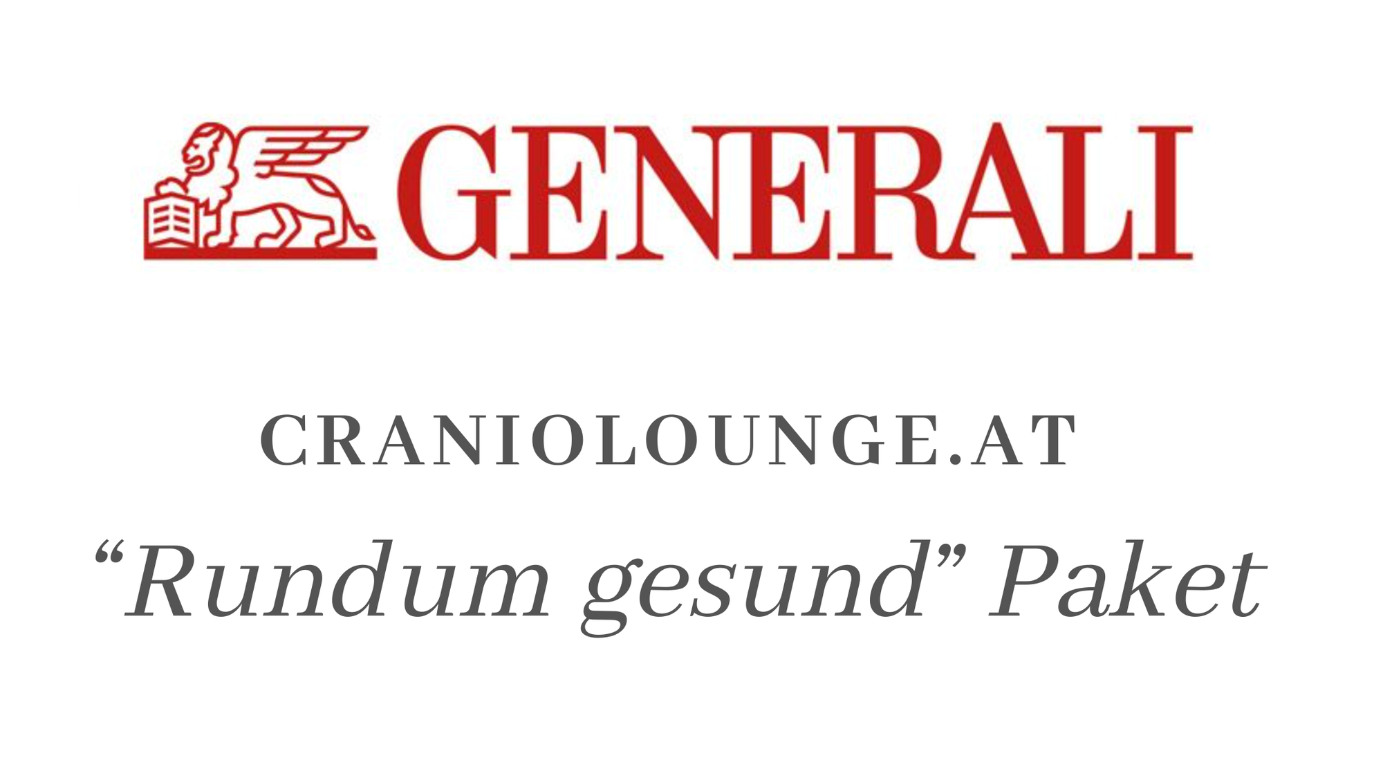 Cranio Sacral Therapie im Rahmen von Generali „Rundum Gesund“