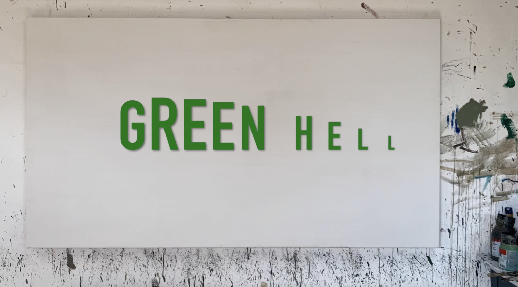 green hell - fast motion video