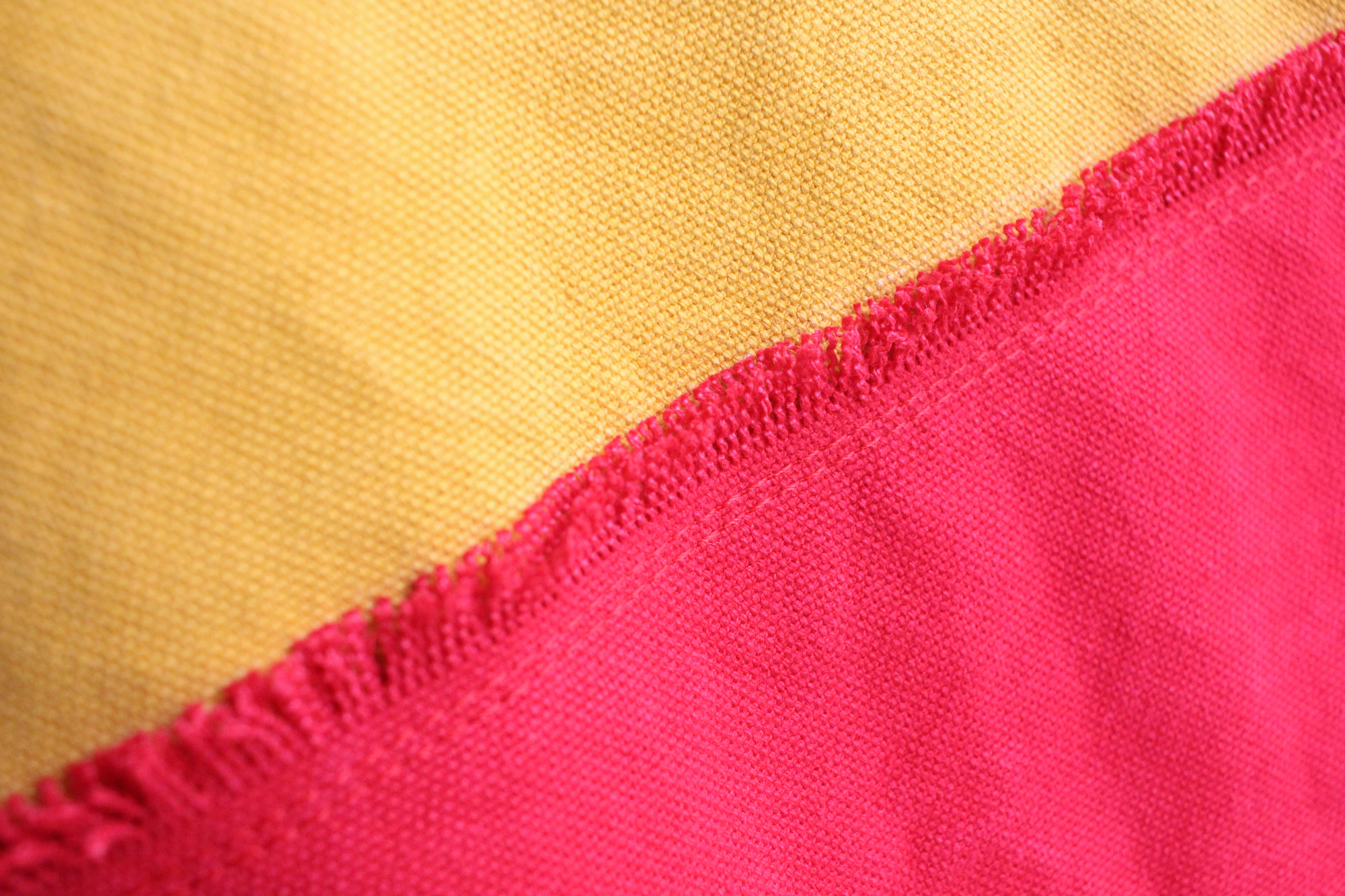 帆布バイカラー｜キツネ×トマト｜ハトメスタイル