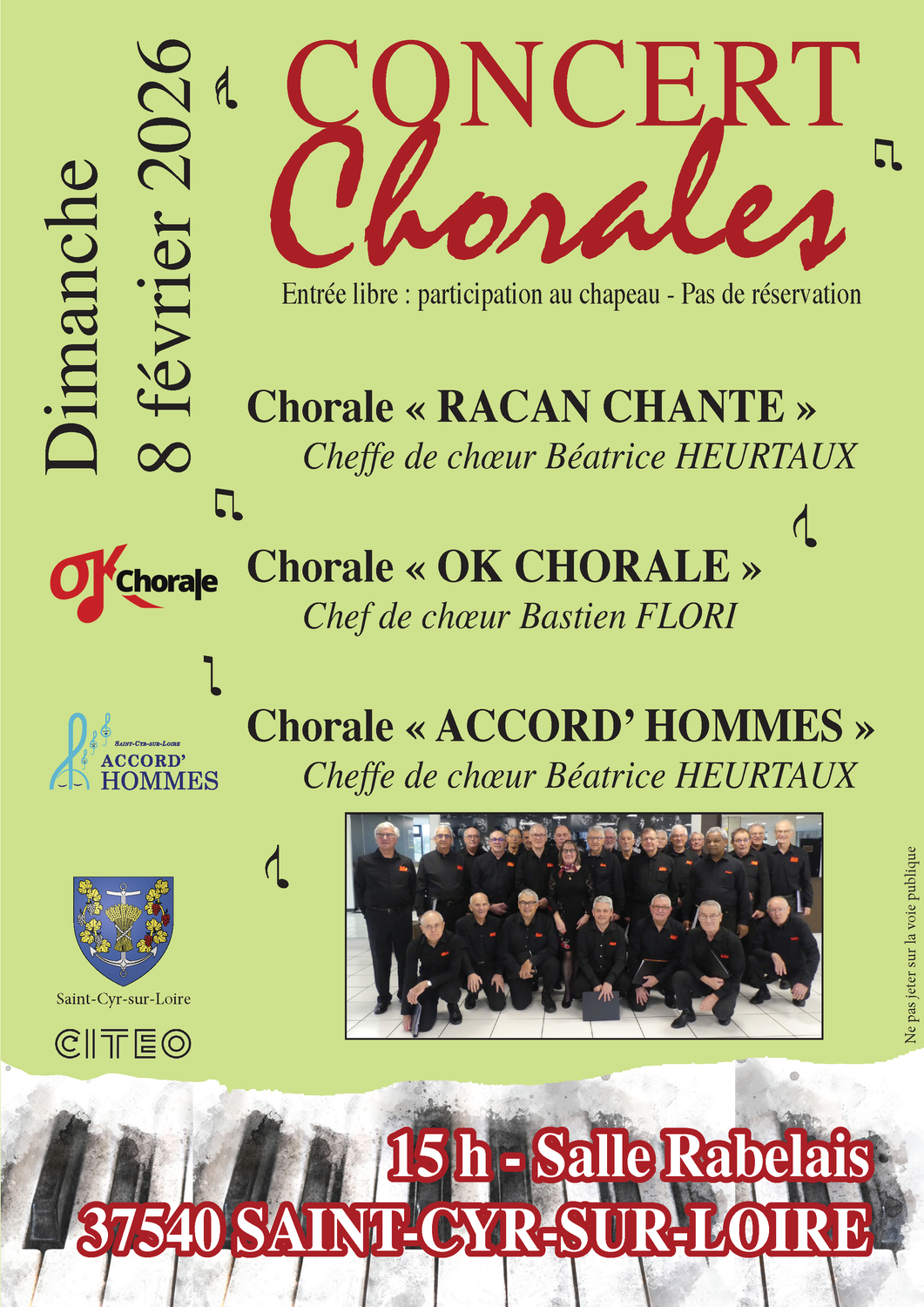 Concert du 8 Février 2026