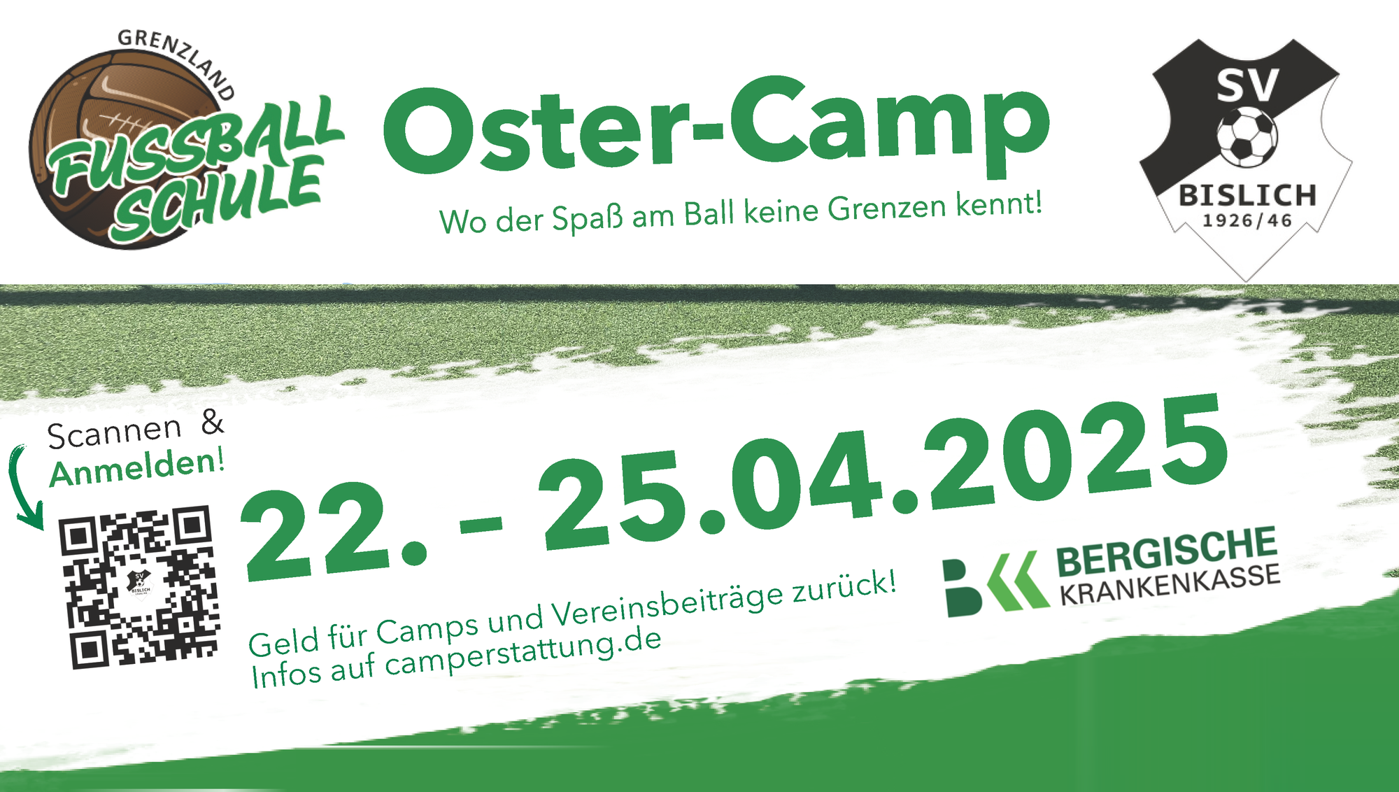 Oster-Camp auf unserer Platzanlage vom 22.04. - 25.04.2025