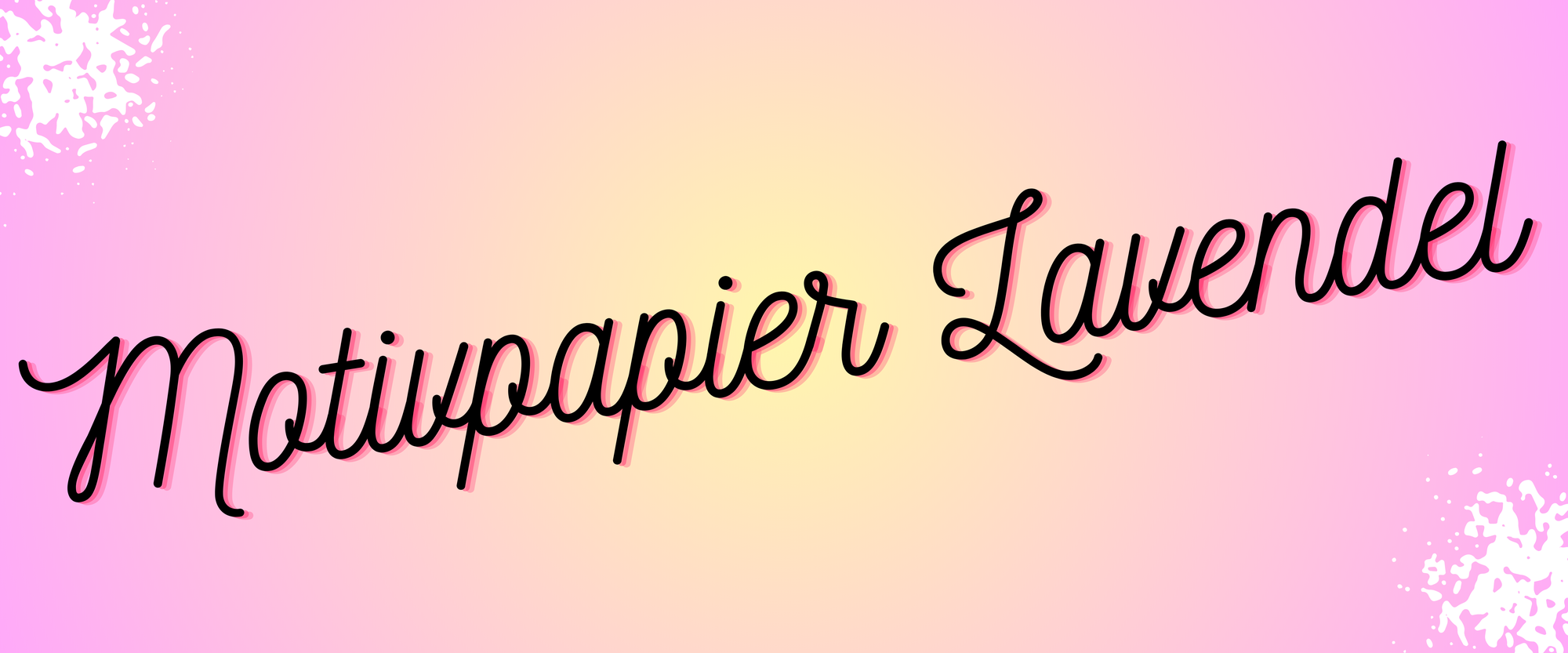 Motivpapier Lavendel - Lavendelduft und kreativer Bastelbedarf