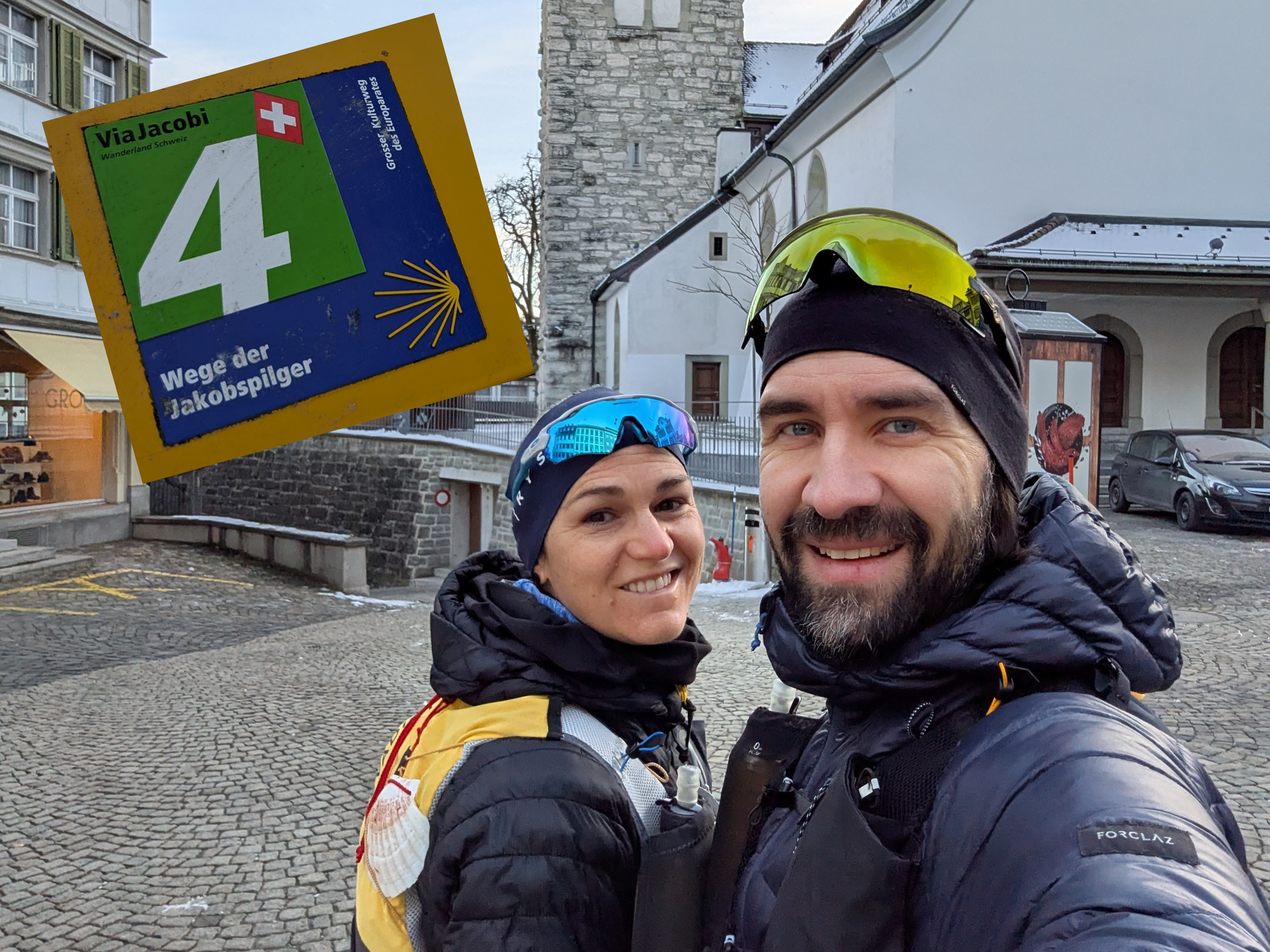 Projektstart Camino de Santiago: Rorschach - Einsiedeln