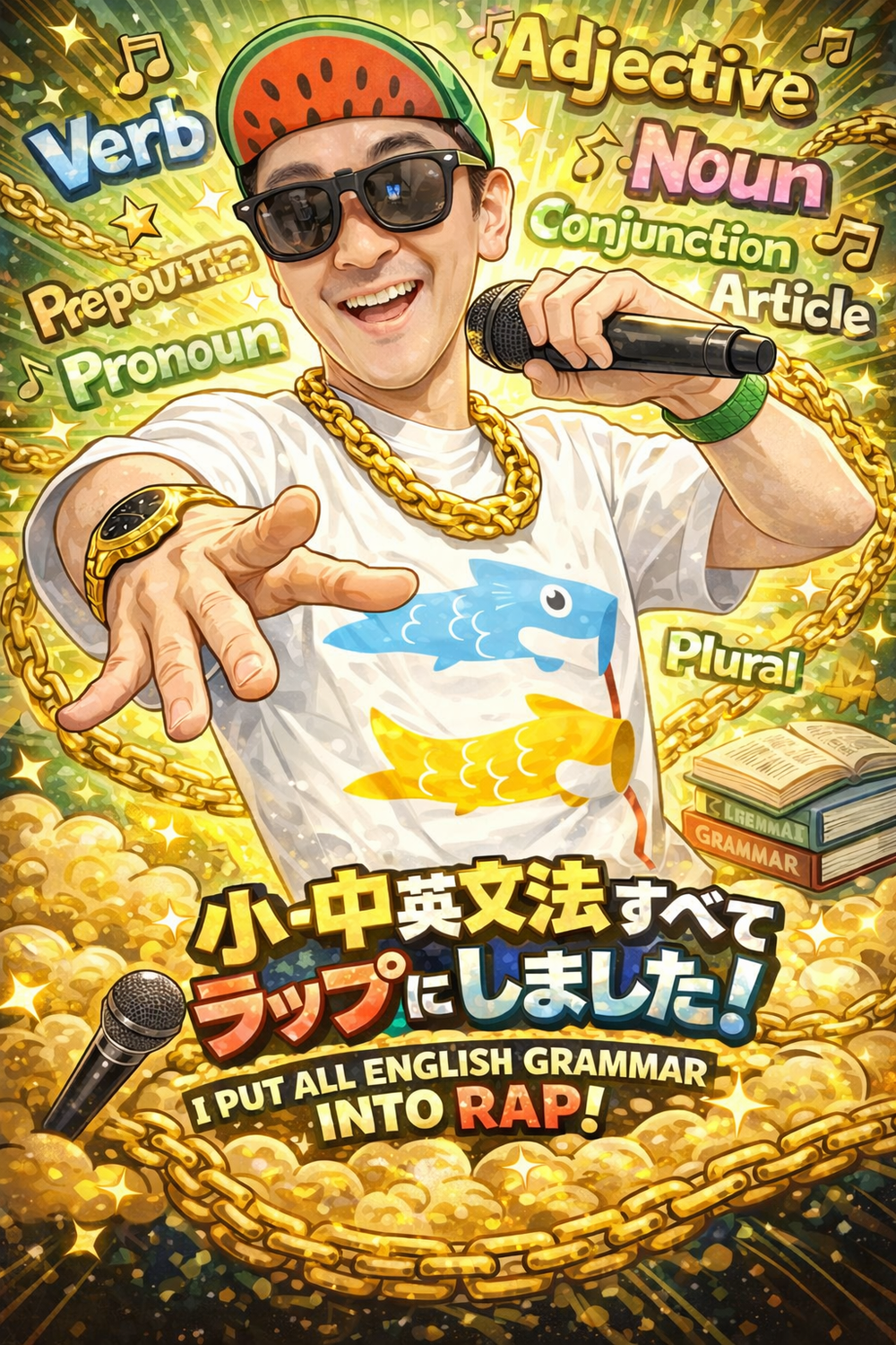 ラップで英文音読♪