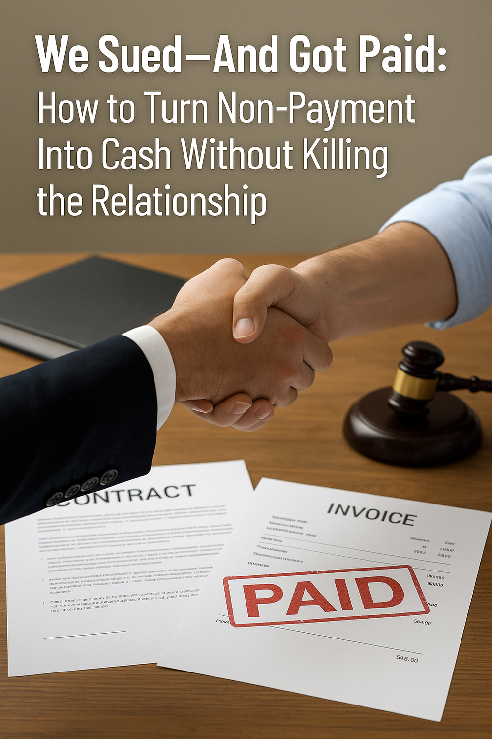 How to Get Paid Without Killing the Relationship | JDE Law Firm