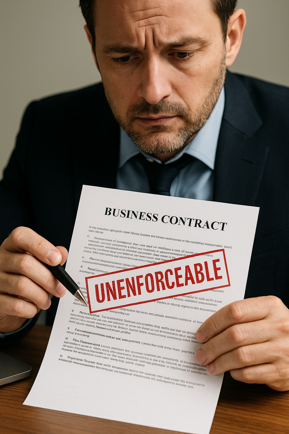 Unenforceable Contract Clauses: What Business Owners Should Know | JDE Law