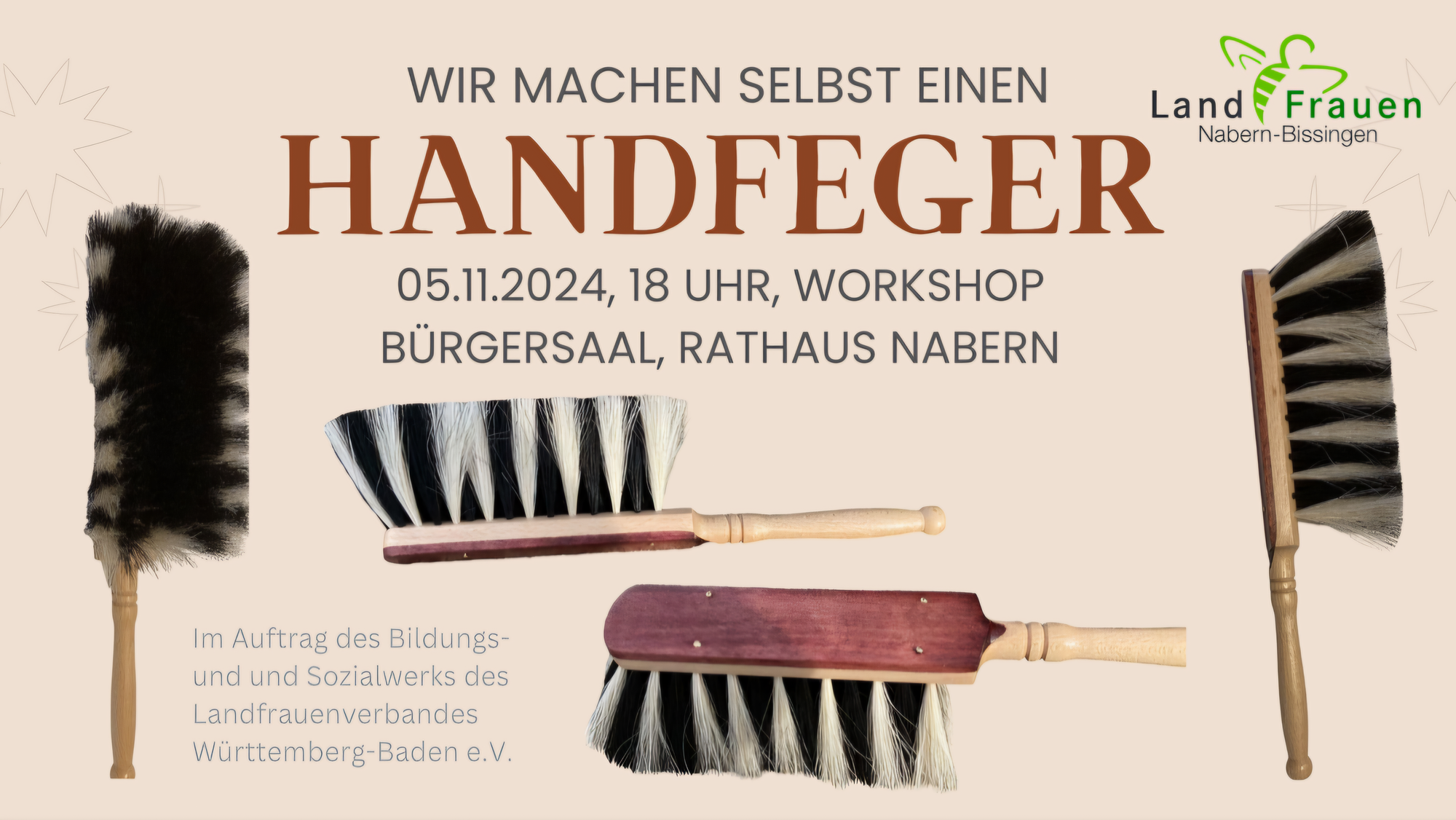 Workshop - Wir machen unseren Handfeger selbst