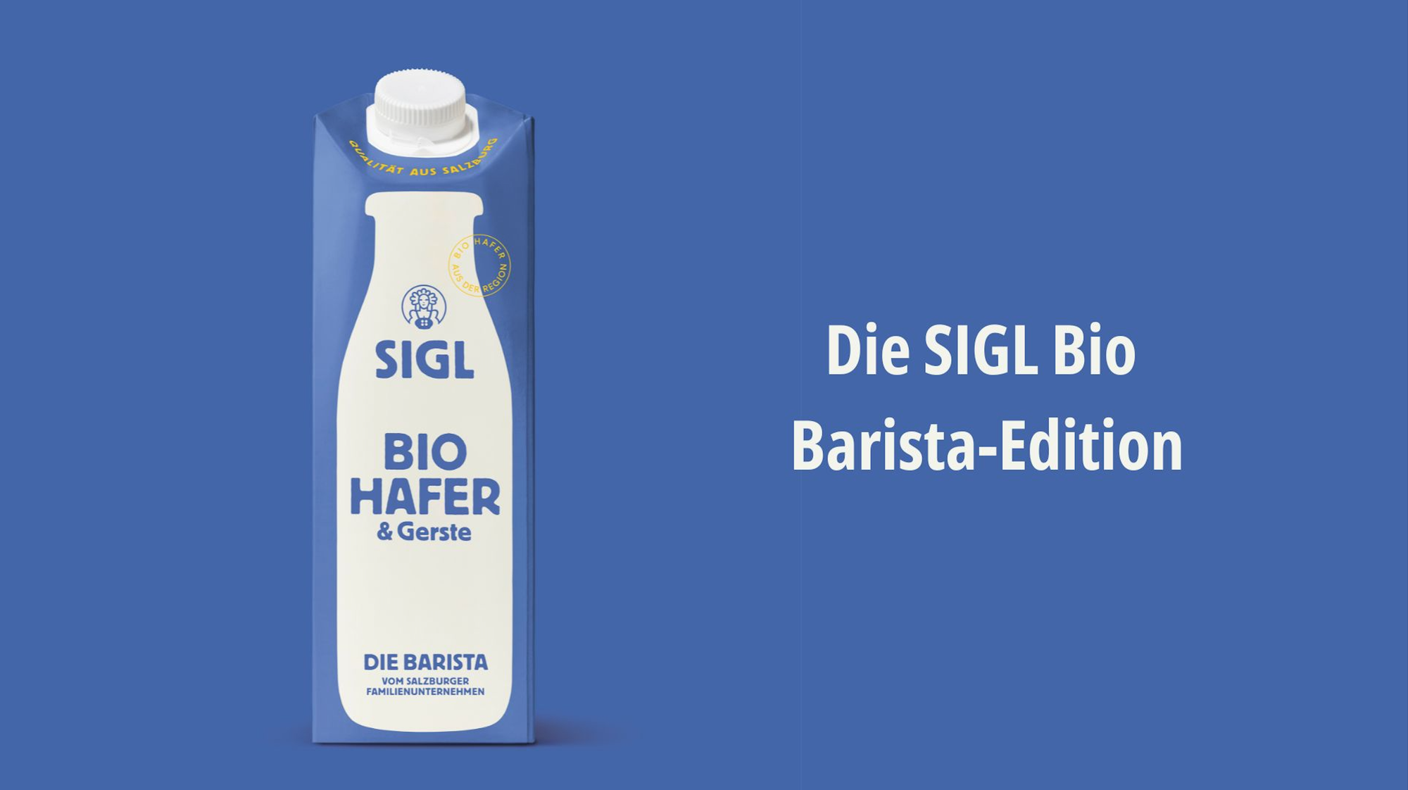 TRUMER launcht Barista-Edition des SIGL Bio Haferdrinks