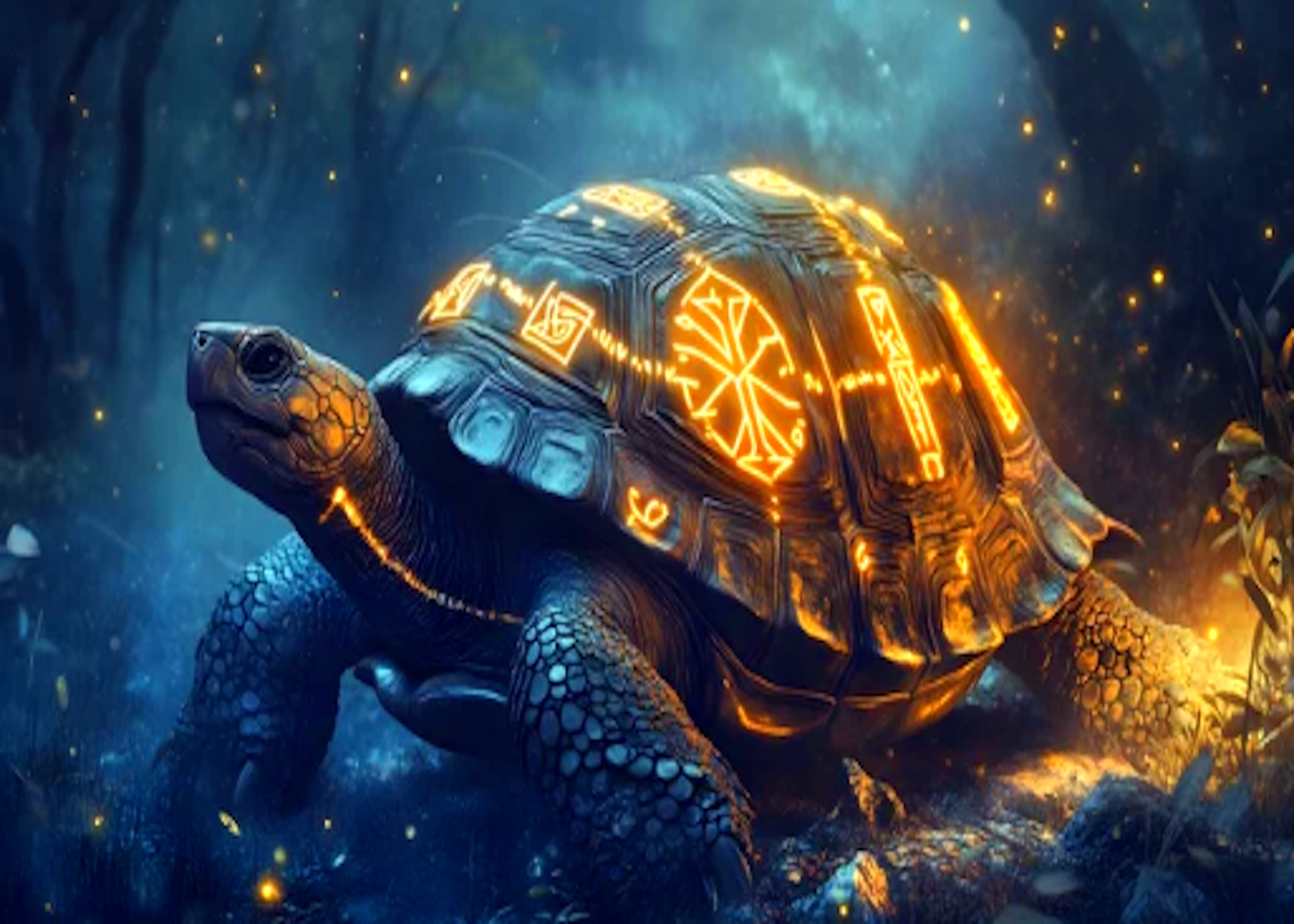 Aus meiner Reihe Symbole und ihre Bedeutung - Die Schildkröte, Hüterin der Zeit und Trägerin der Weisheit