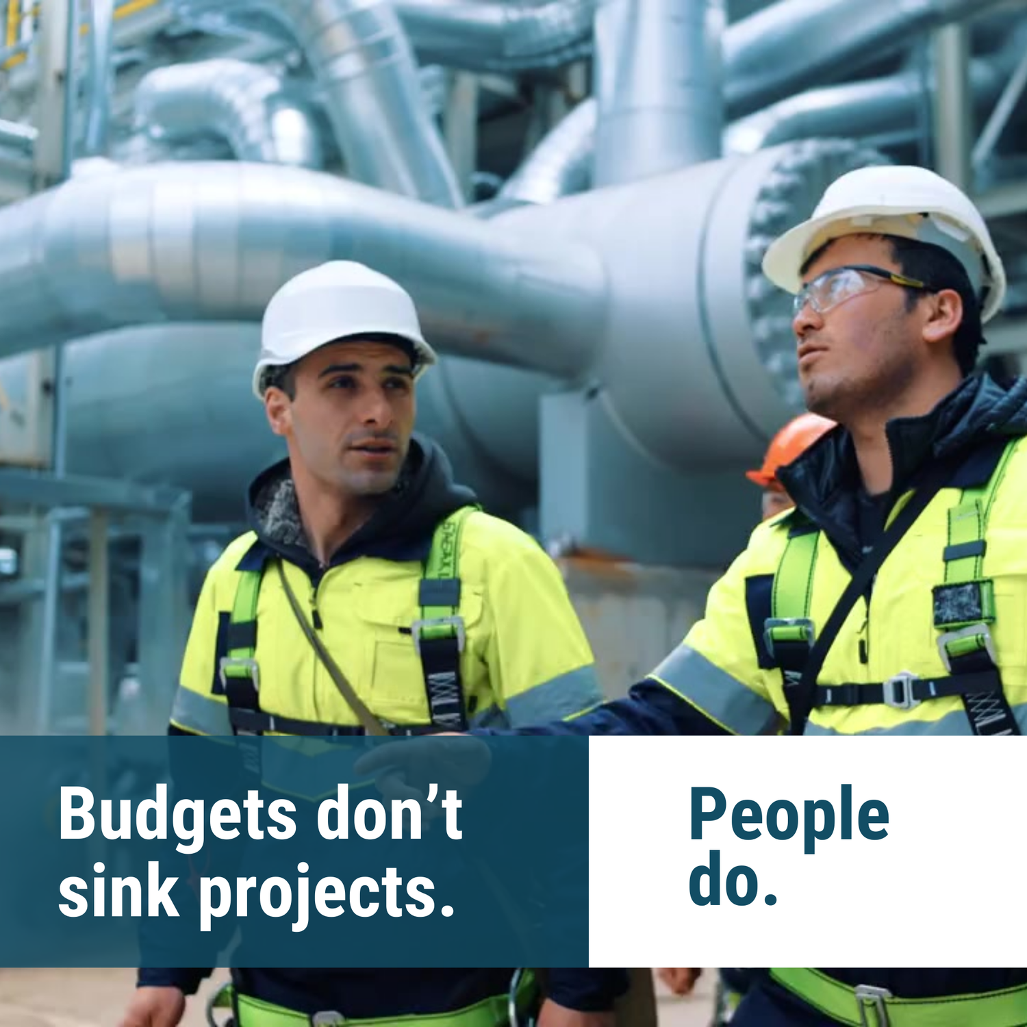 Budgets don't sink projects. People do.