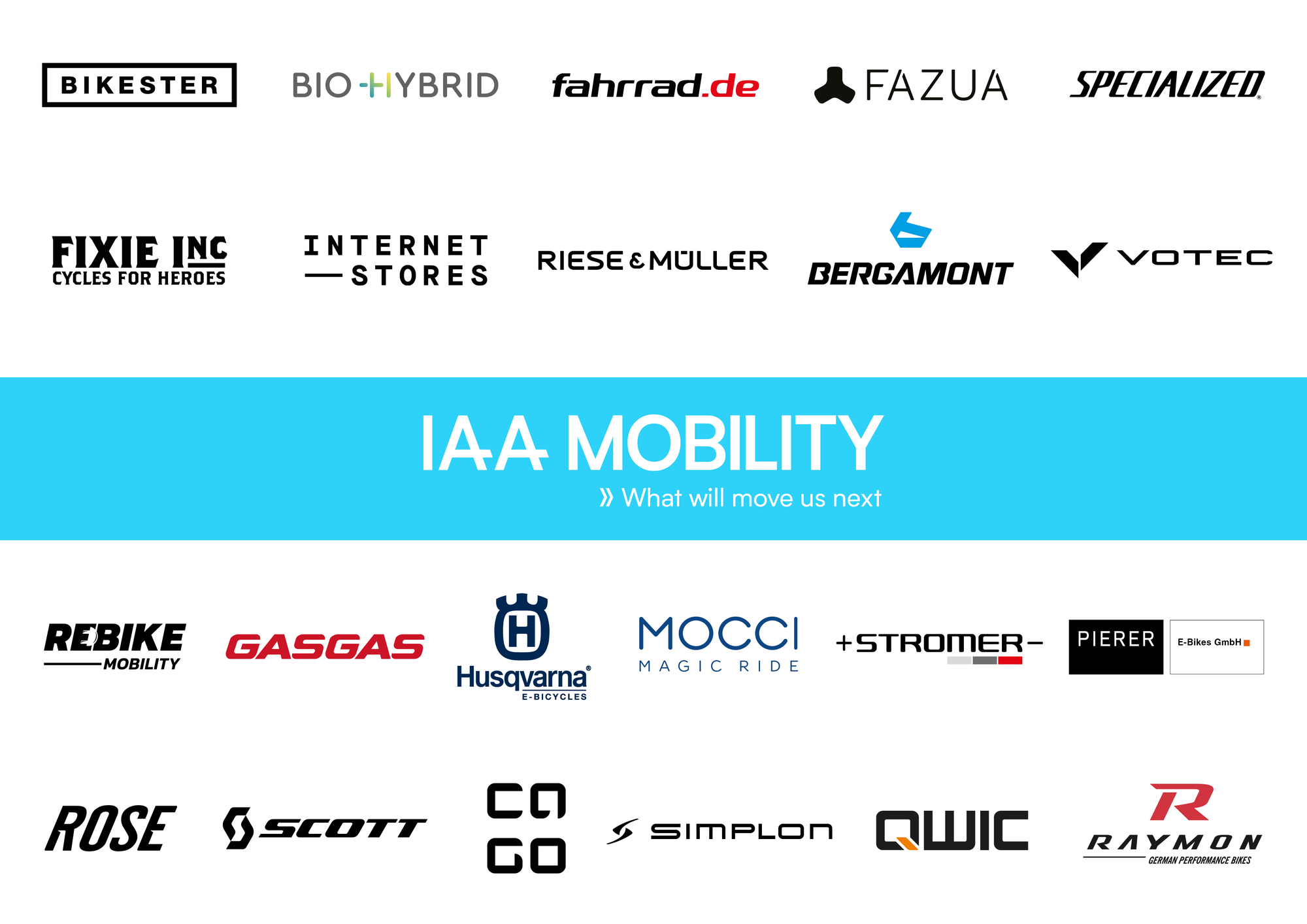 IAA MOBILITY verkündet erste Partner aus der Bike-Branche