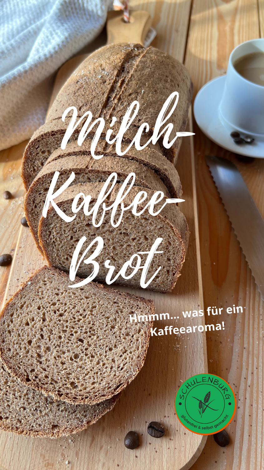 Milchkaffee-Brot