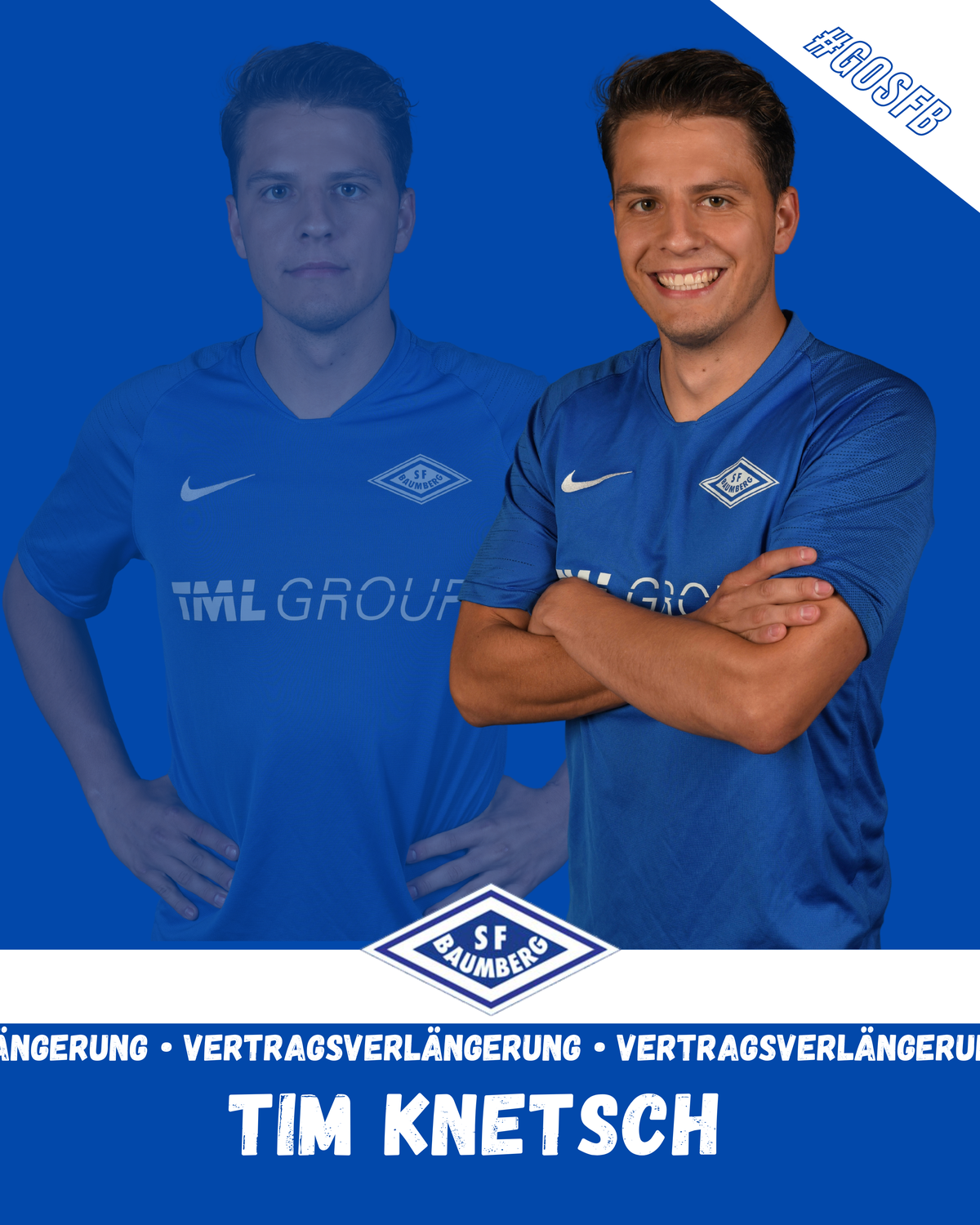 OBERLIGA: Tim Knetsch bleibt ein Sportfreund