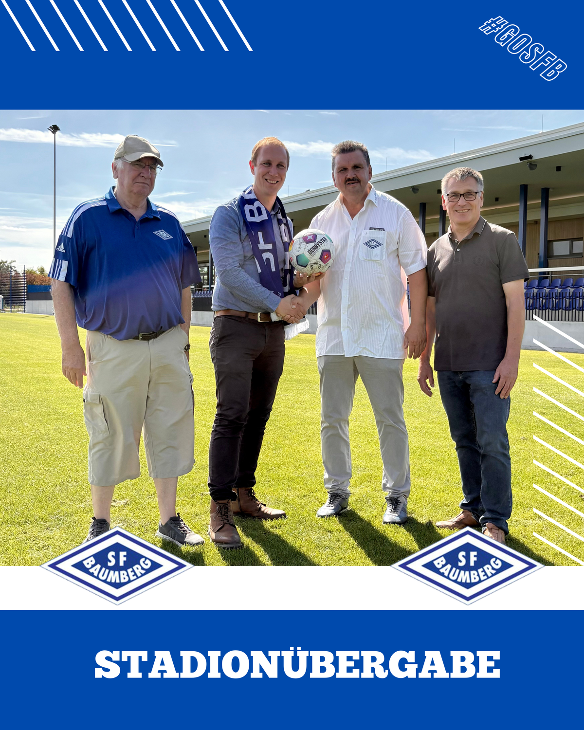 Vorstand: Stadionübergabe durch die Stadt Monheim