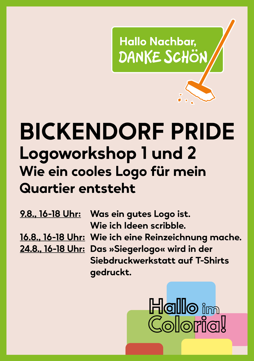 Bickendorf Pride Workshopreihe