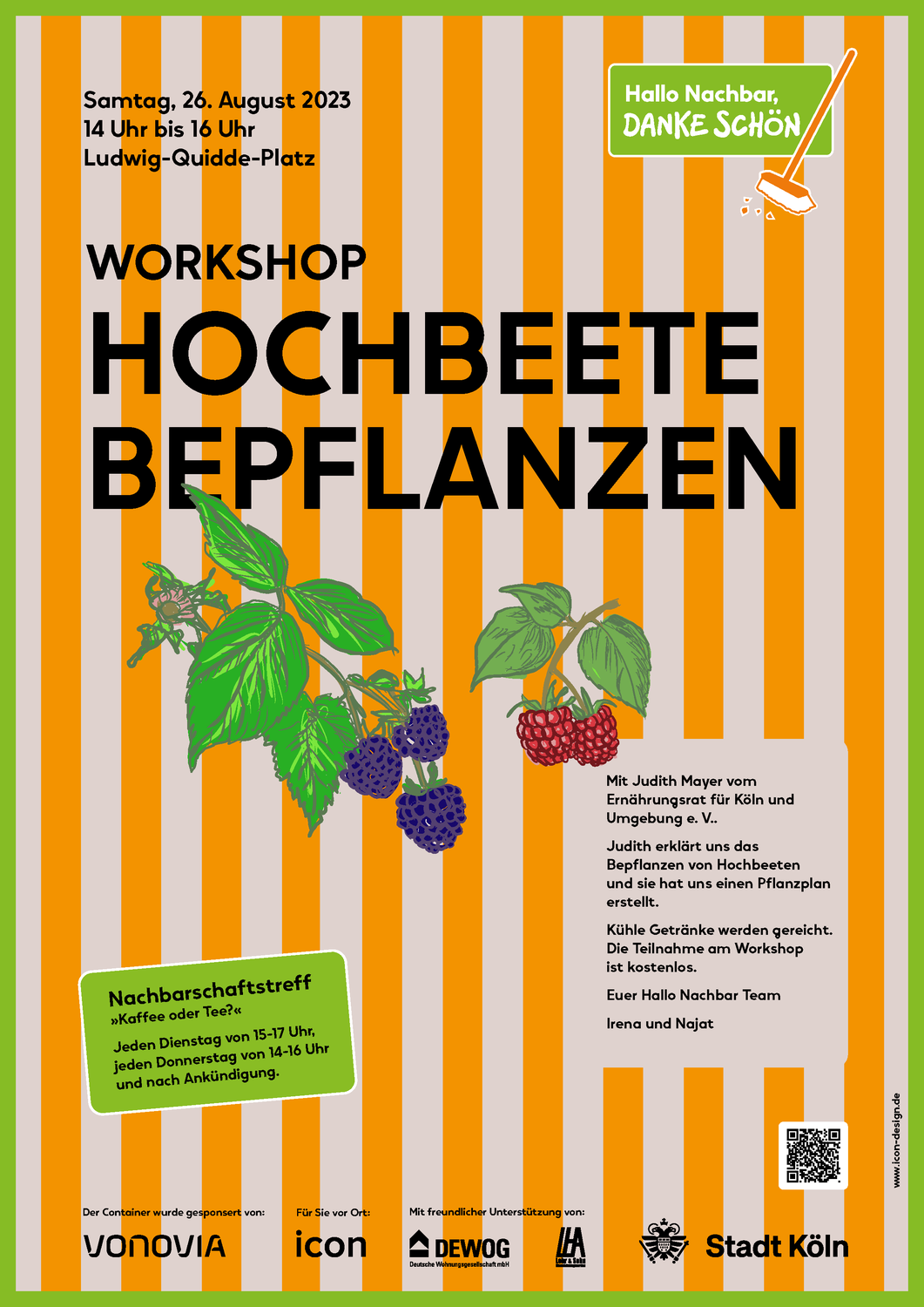 Hochbeete Workshop mit Judith