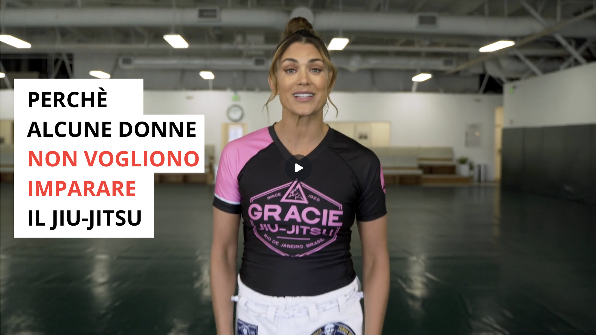 Perchè le donne non vogliono imparare il Jiu-Jitsu?