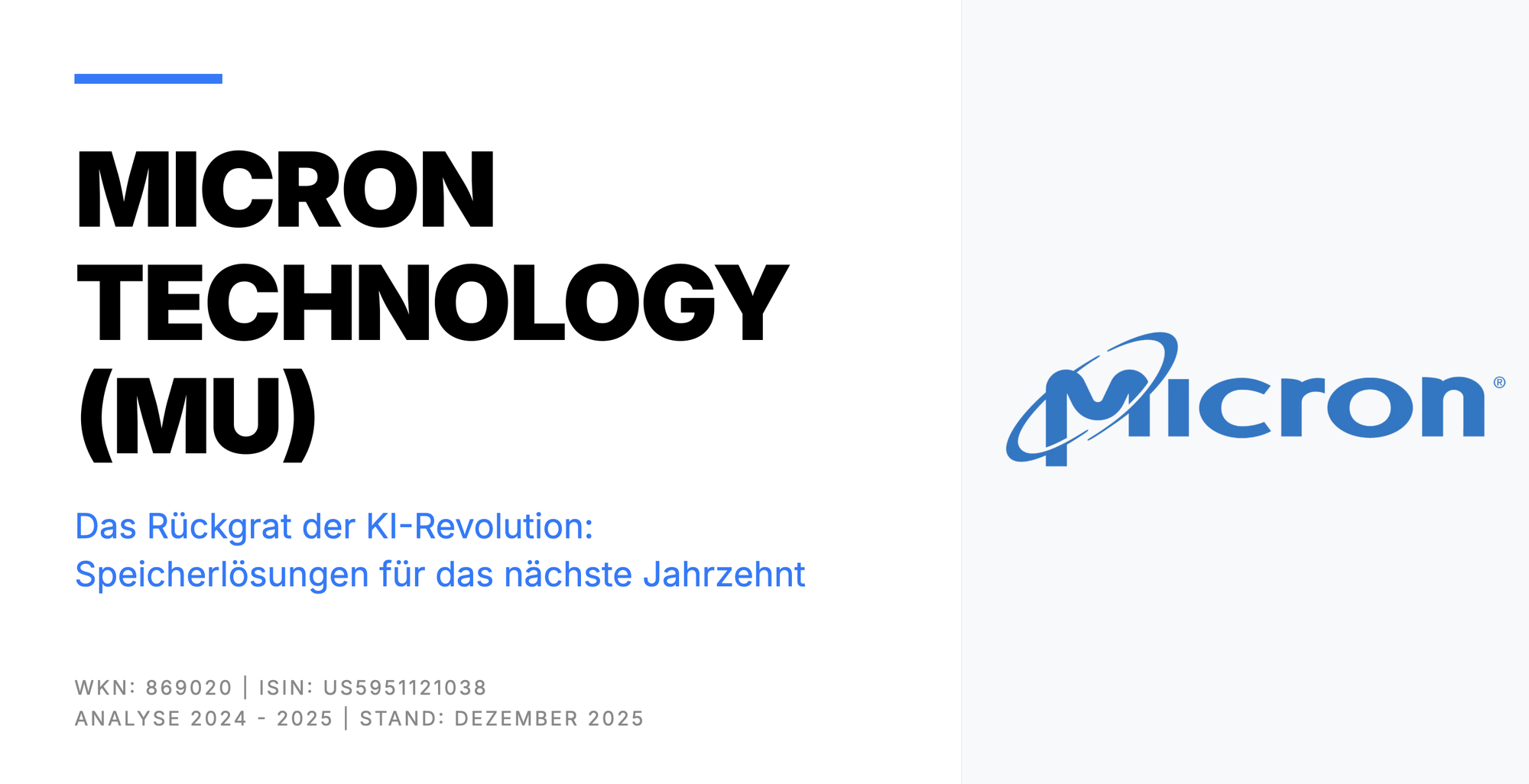 Micron Technology begeistert die Aktionäre in 2025