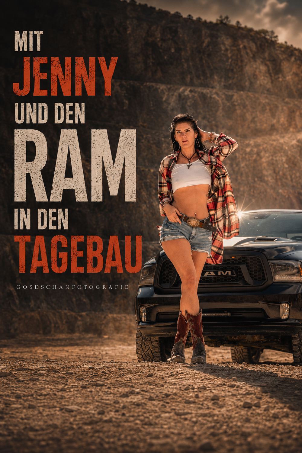 Mit Jenny und den RAM in den Tagebau