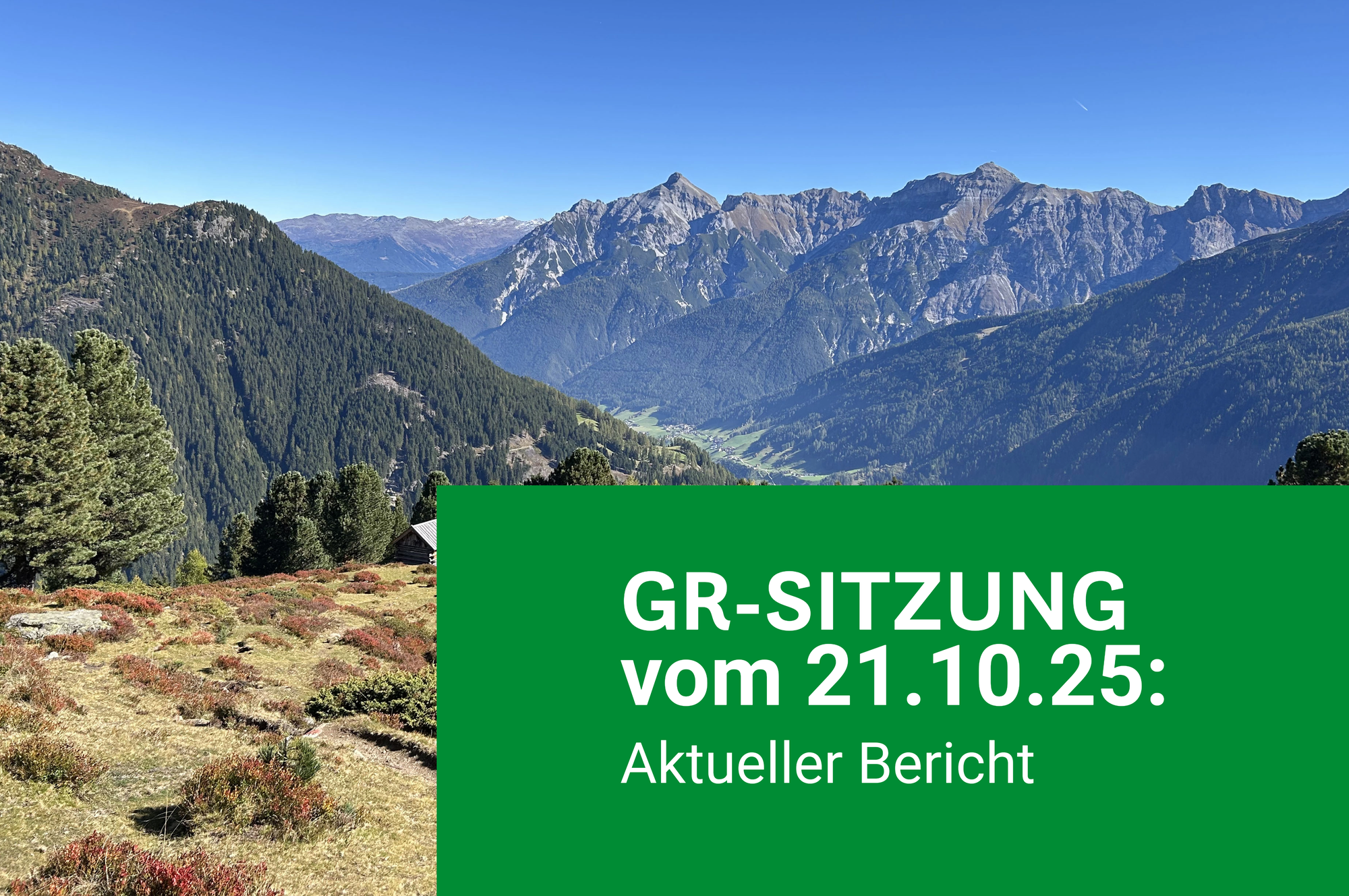 GR - Sitzung 21.10.2025