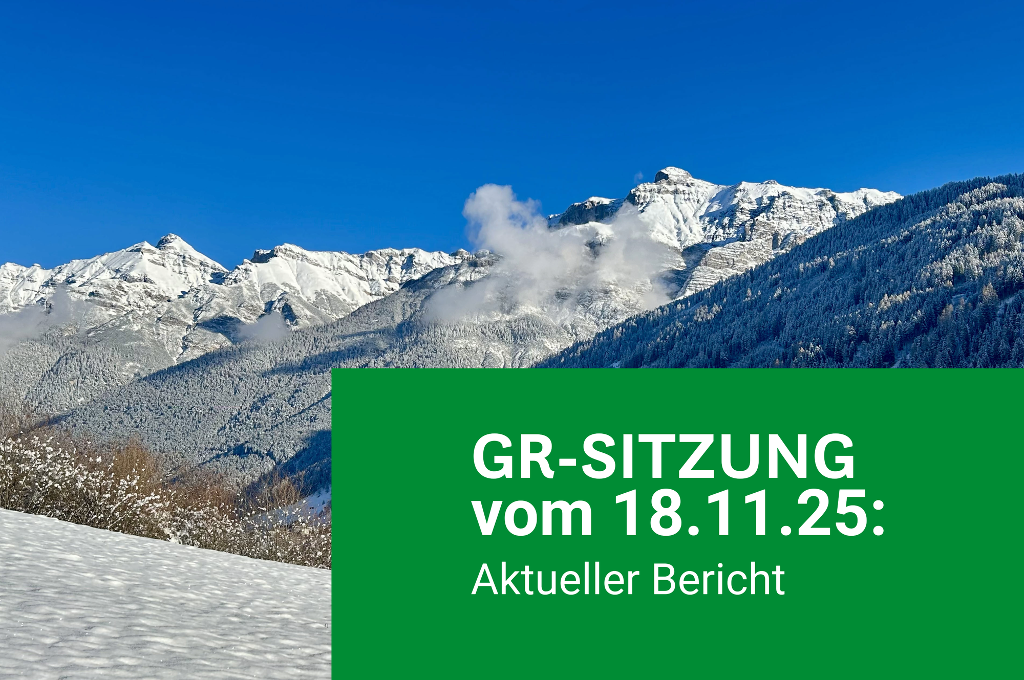 GR - Sitzung 18.11.2025