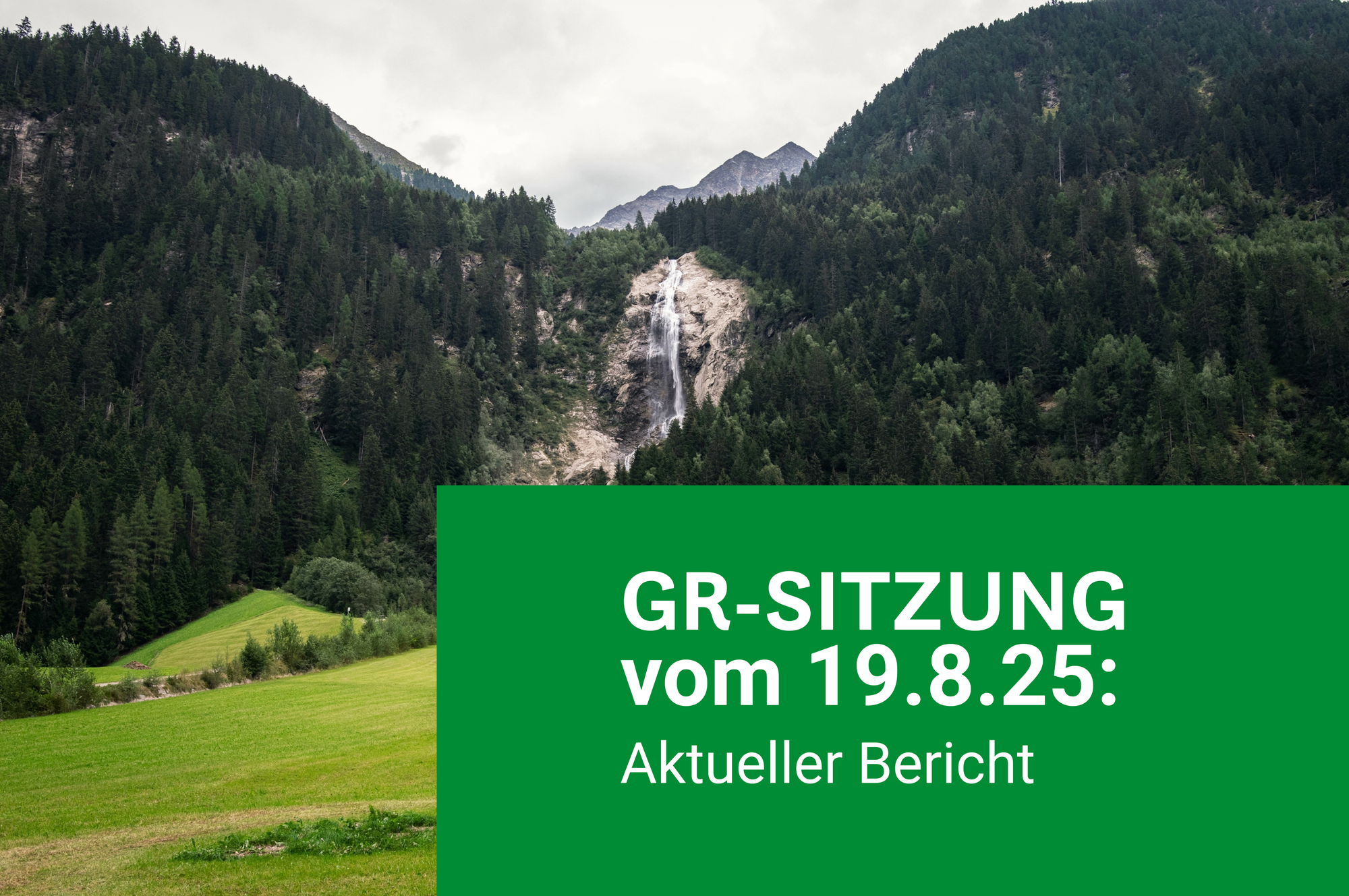 GR - Sitzung 19.08.2025