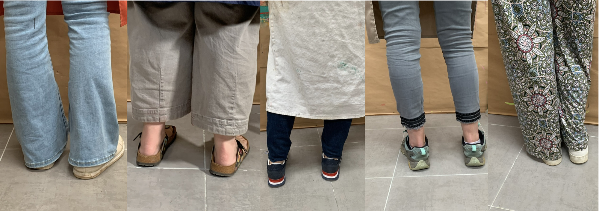 Peignez avec vos pieds