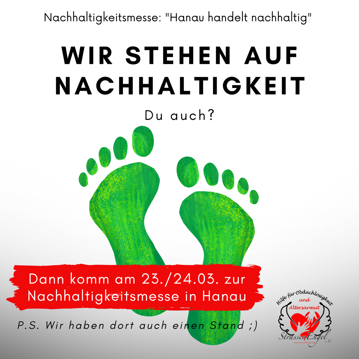 Besucht uns auf der Nachhaltigkeitsmesse!