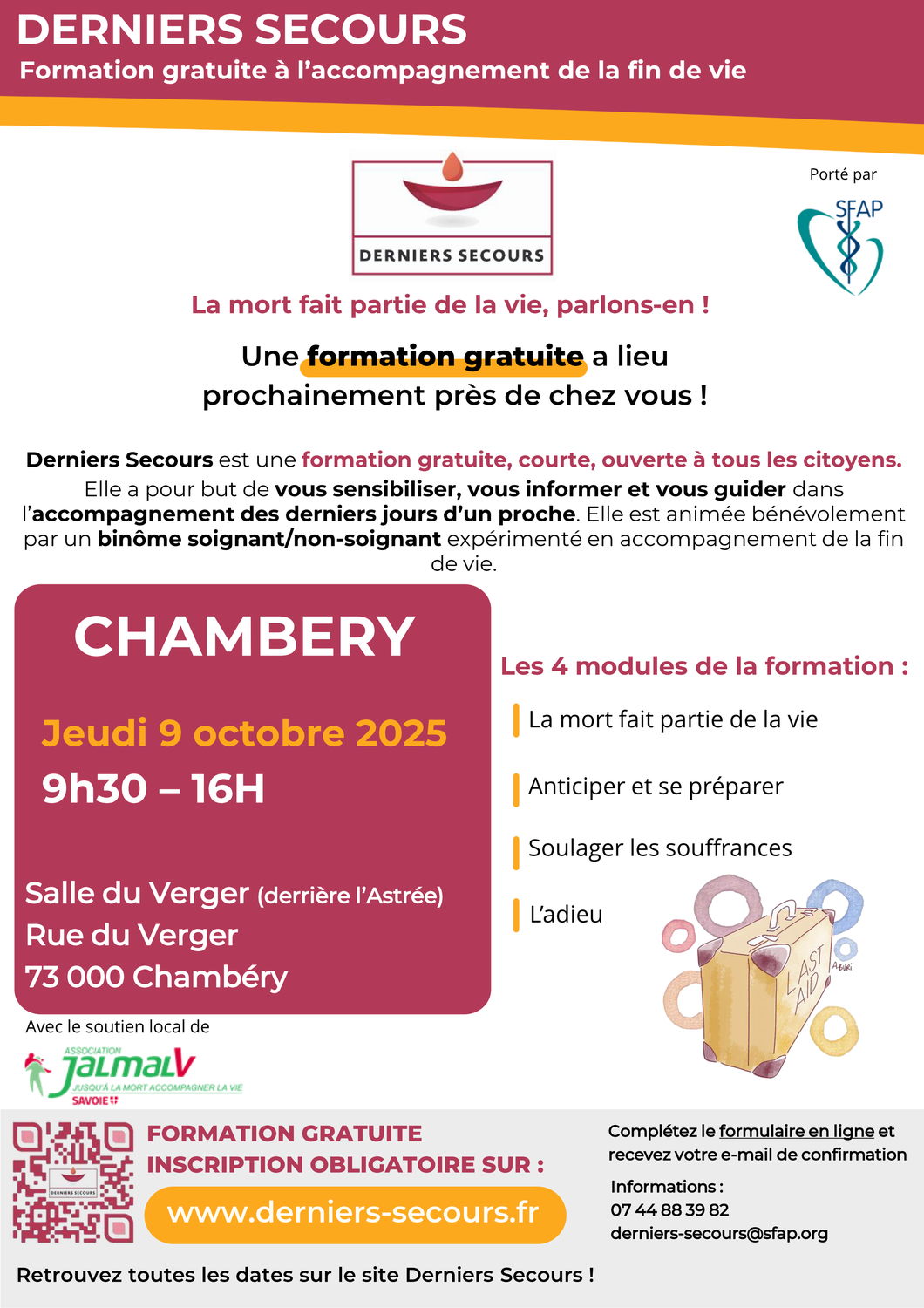 Chambéry : Derniers Secours