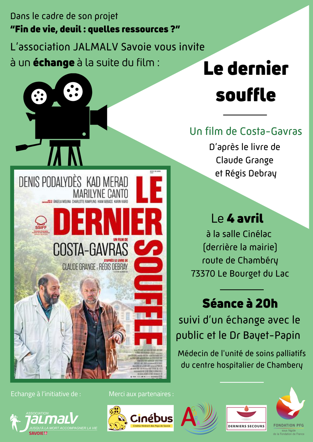 Ciné-échange au Bourget du Lac
