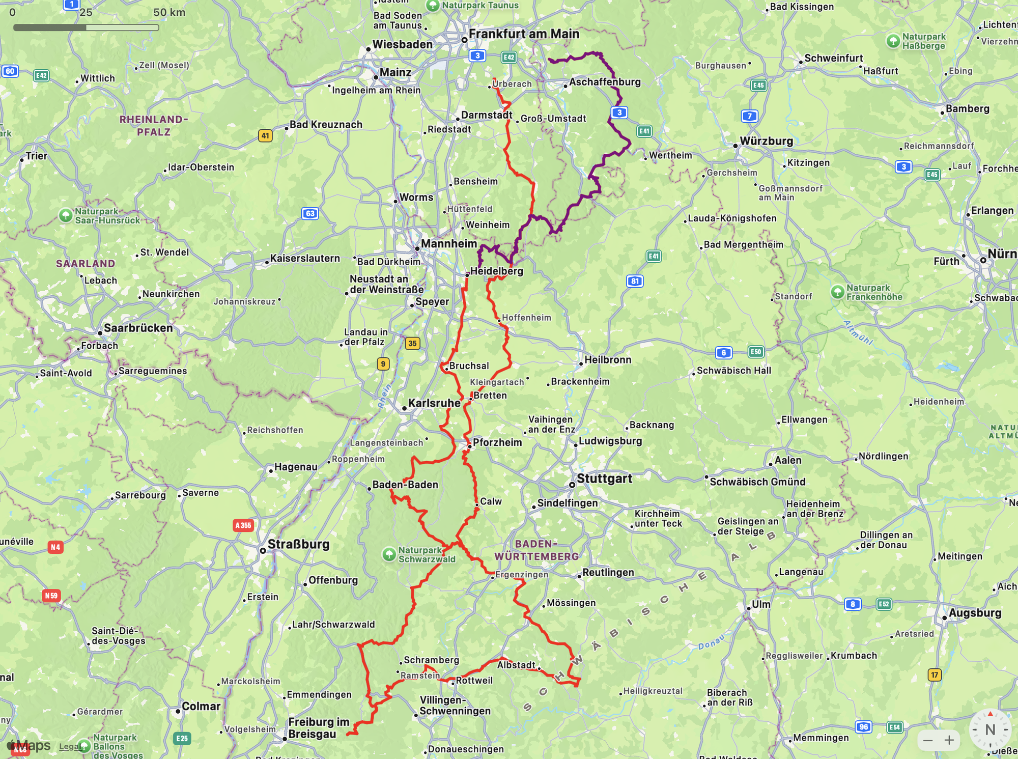 Oster Tour 2026 - Spessart und Schwarzwald