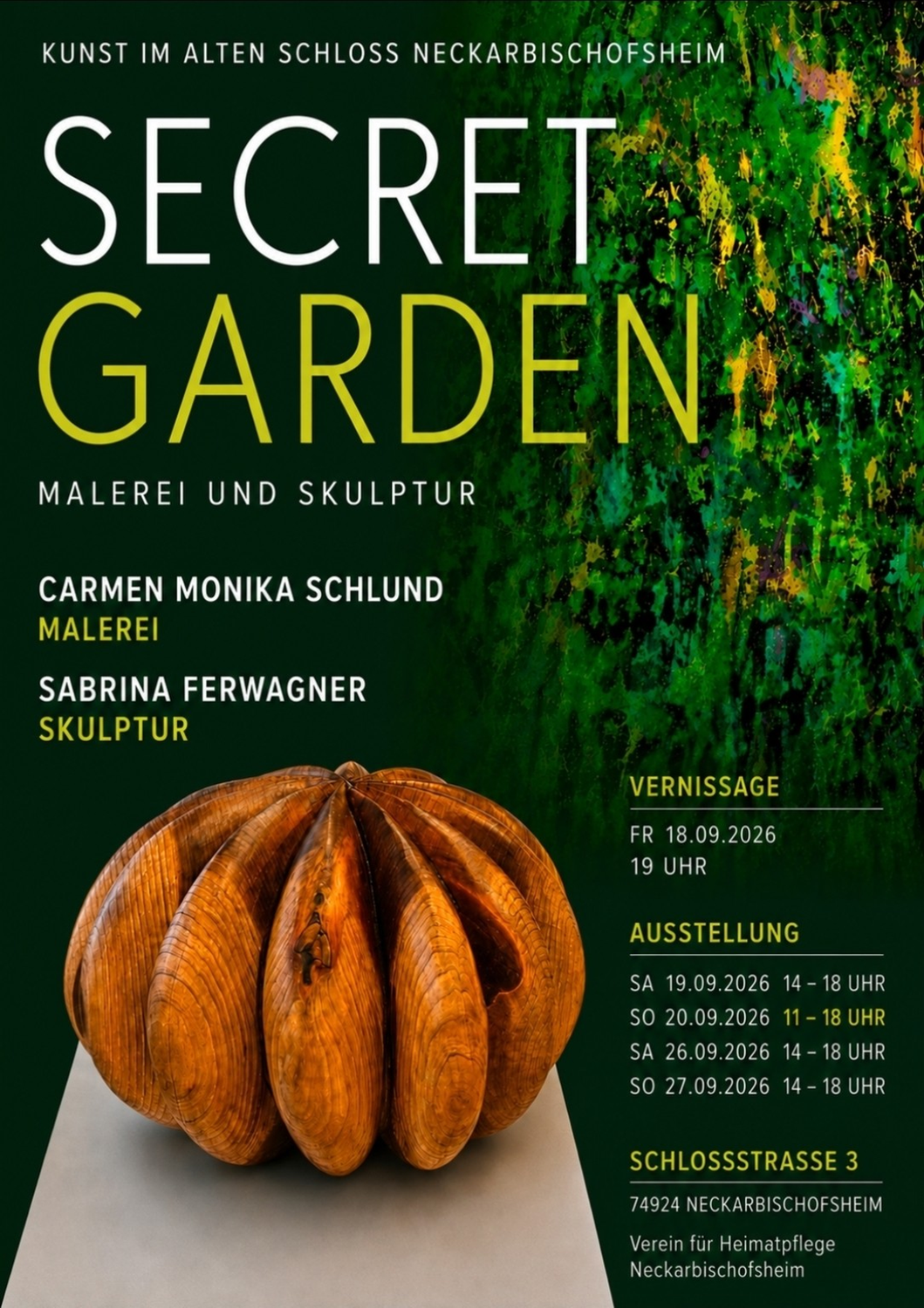 Kunstausstellung Secret Garden