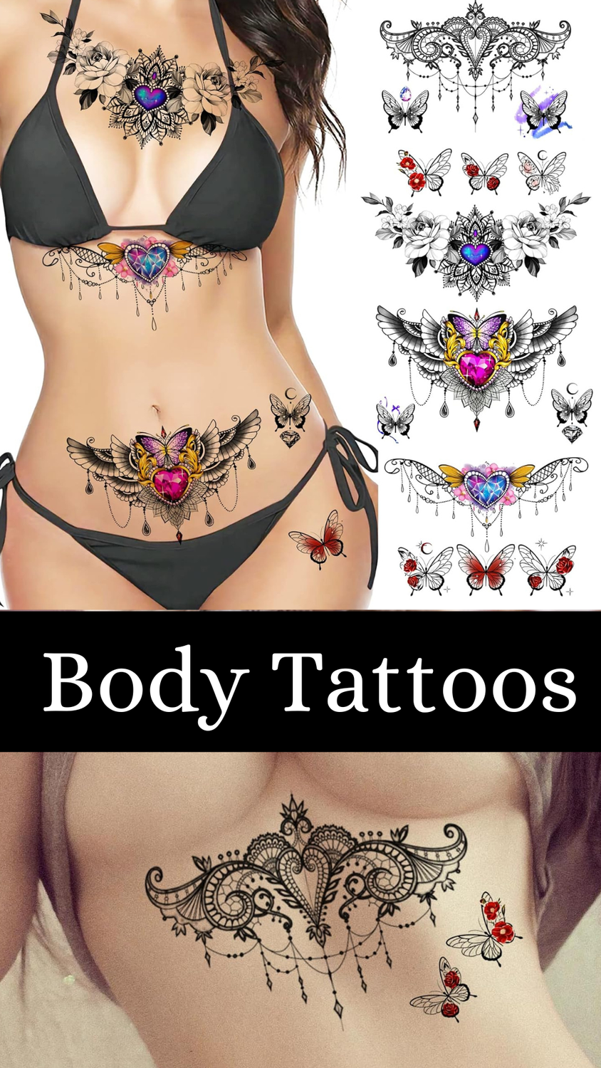 Temporäre Body Tattoos | Shop