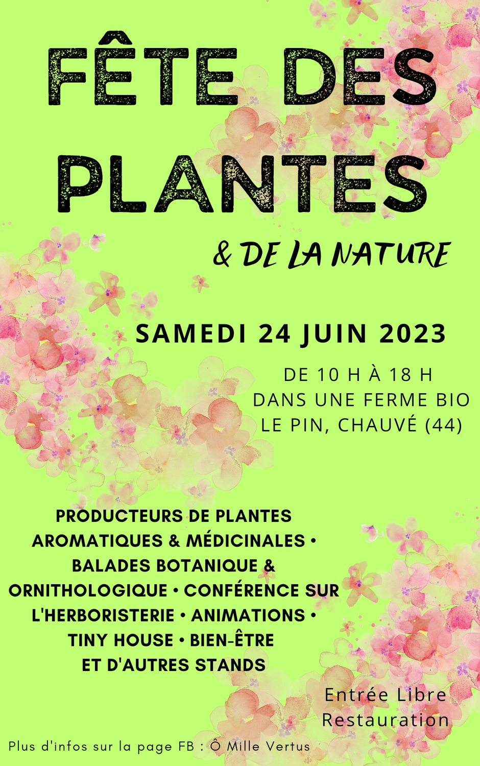 Samedi 24 Juin - Fête des plantes et de la nature sur la ferme familiale