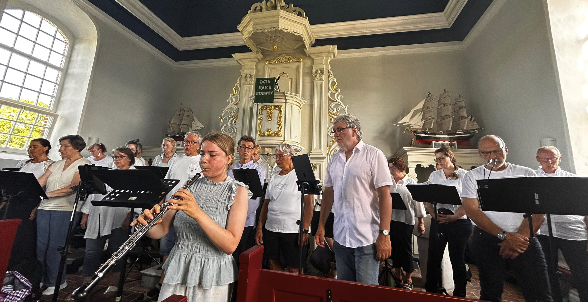 Konzert in der Deichkirche Carolinensiel vom 28.6.2026