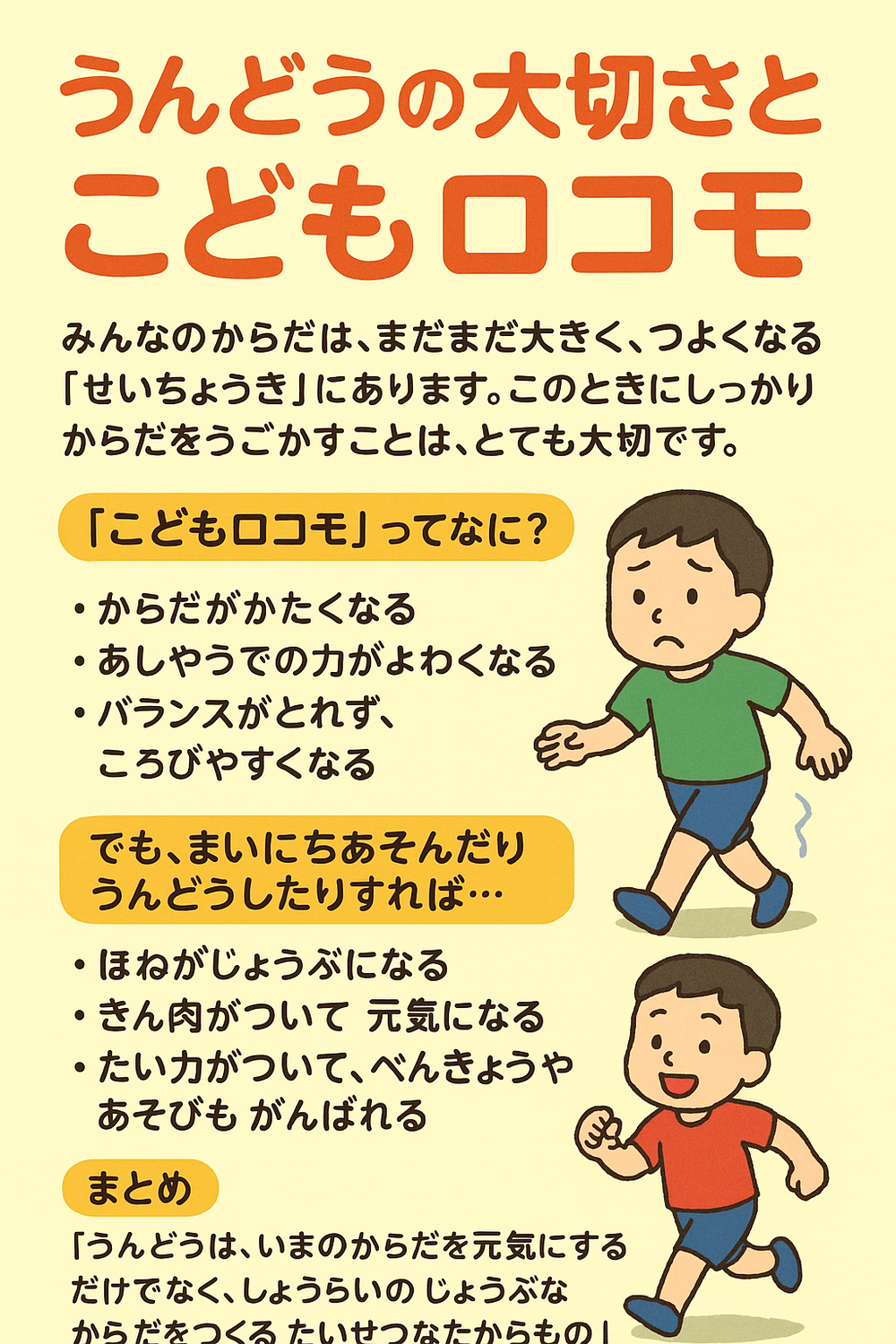 こどもロコモ