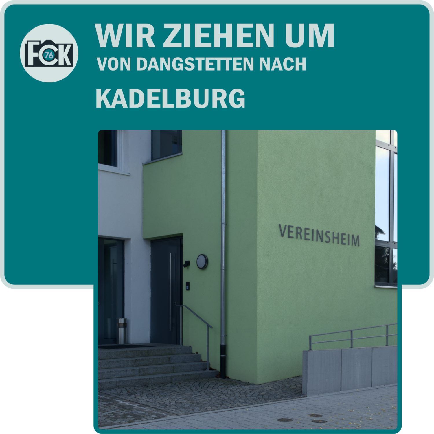 Wir ziehen um ...