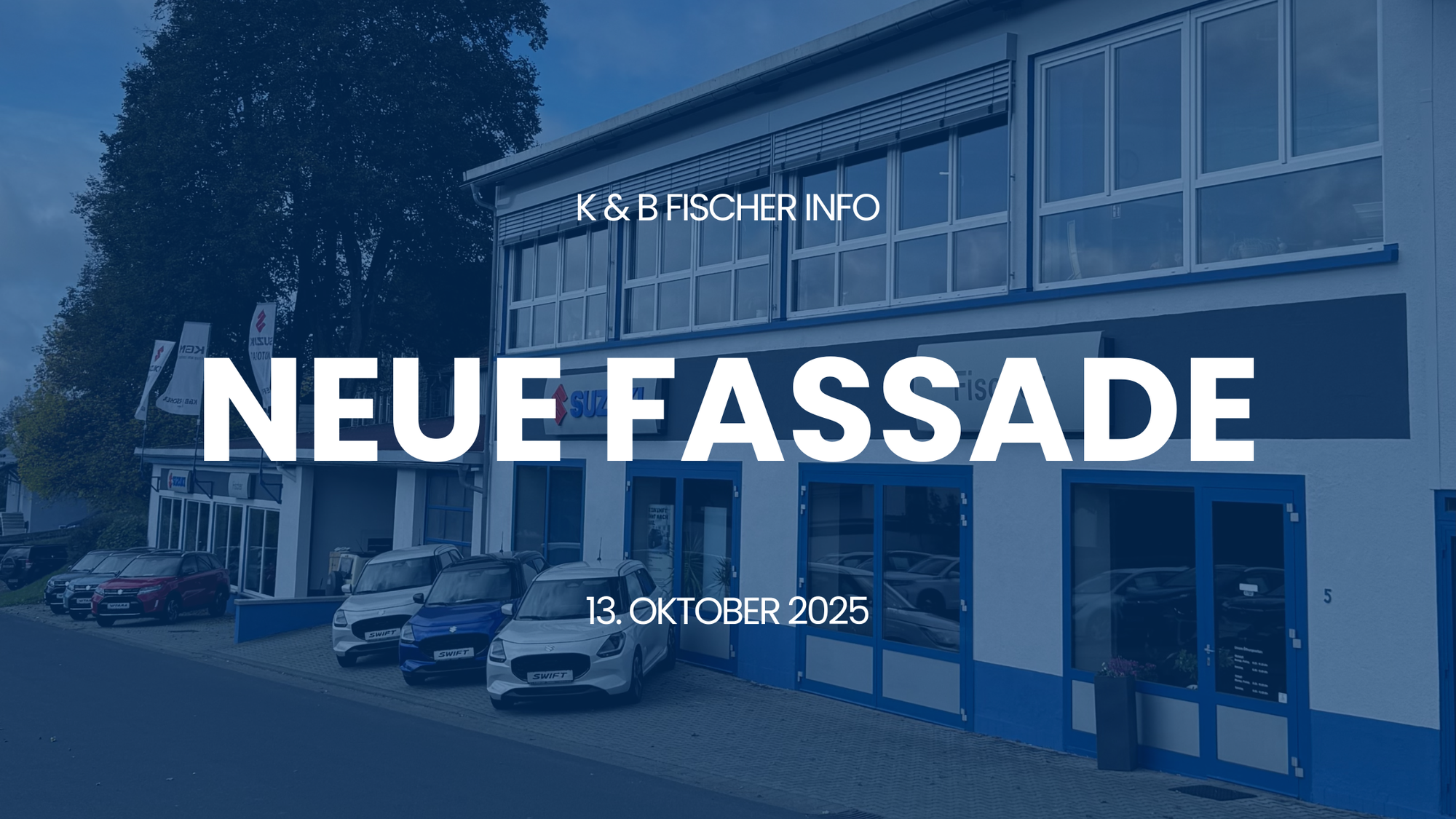 Frischer Glanz für unsere Fassade